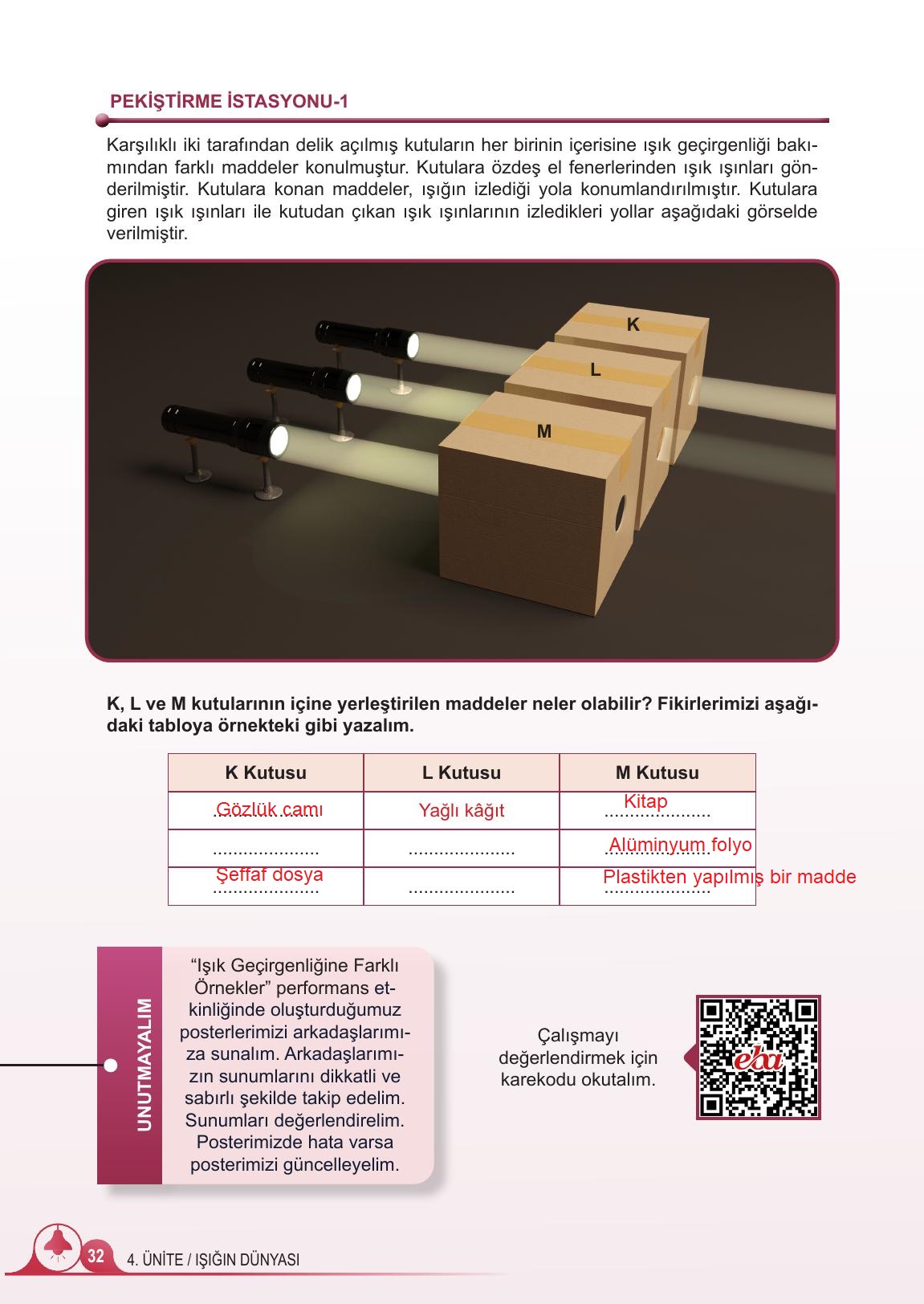 5. Sınıf Meb Yayınları 2. Kitap Fen Bilimleri Ders Kitabı Sayfa 32 Cevapları 5. Sınıf Meb Yayınları 2. Kitap Fen Bilimleri Ders Kitabı Sayfa 32 Cevapları
