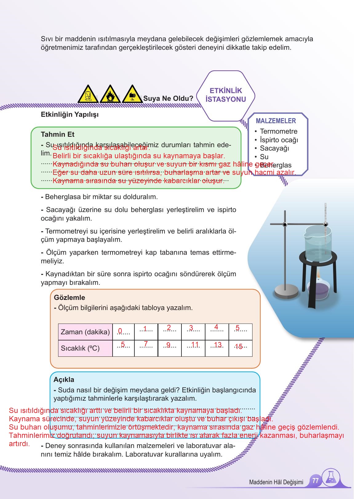 5. Sınıf Meb Yayınları 2. Kitap Fen Bilimleri Ders Kitabı Sayfa 77 Cevapları 5. Sınıf Meb Yayınları 2. Kitap Fen Bilimleri Ders Kitabı Sayfa 77 Cevapları
