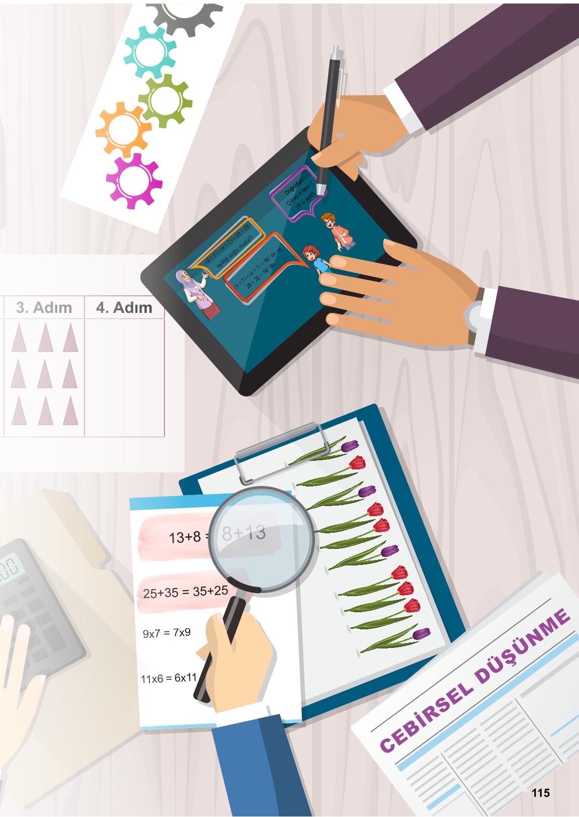 5. Sınıf Meb Yayınları 2. Kitap Matematik Ders Kitabı Sayfa 115 Cevapları 5. Sınıf Meb Yayınları 2. Kitap Matematik Ders Kitabı Sayfa 115 Cevapları