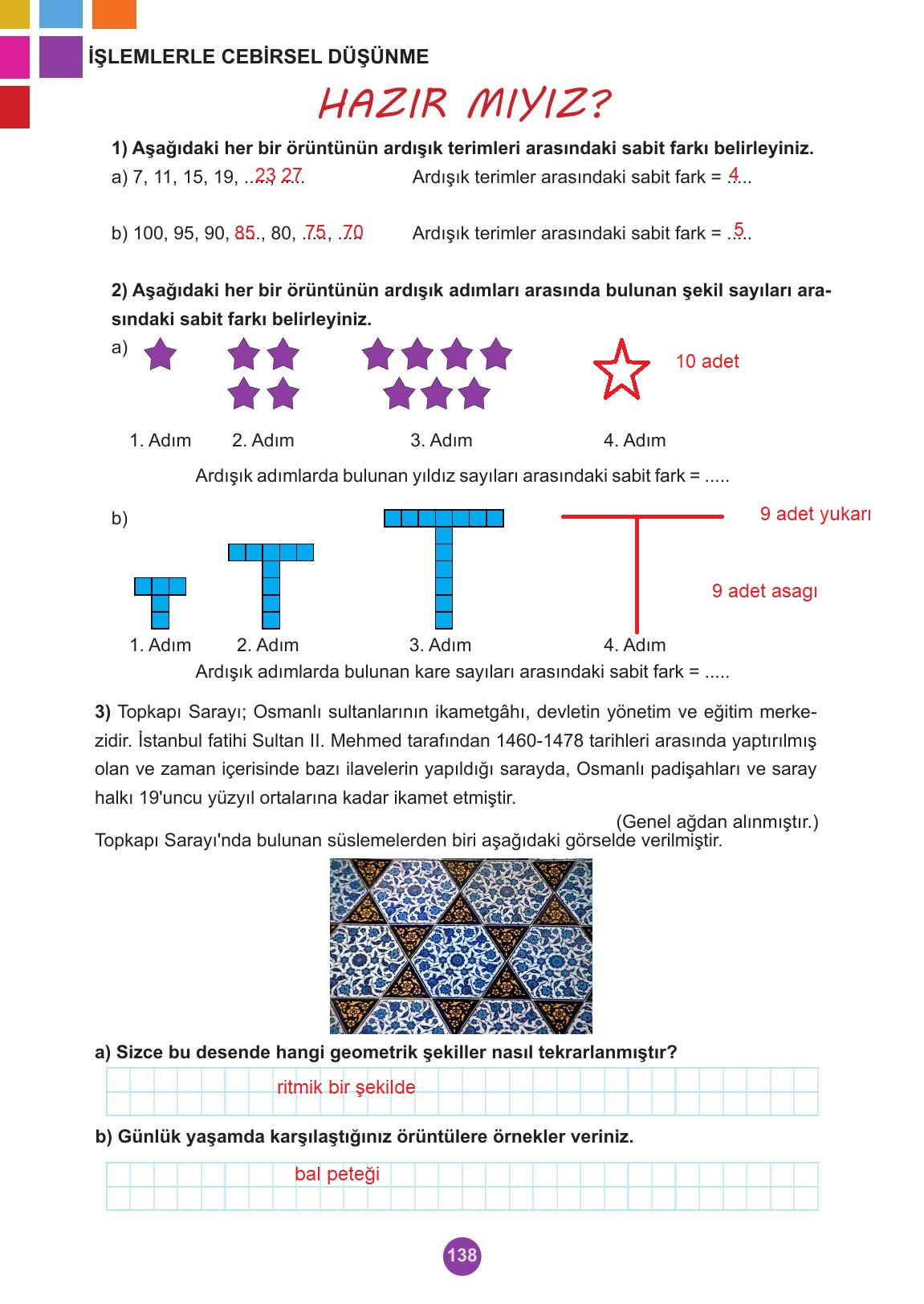 5. Sınıf Meb Yayınları 2. Kitap Matematik Ders Kitabı Sayfa 138 Cevapları 5. Sınıf Meb Yayınları 2. Kitap Matematik Ders Kitabı Sayfa 138 Cevapları