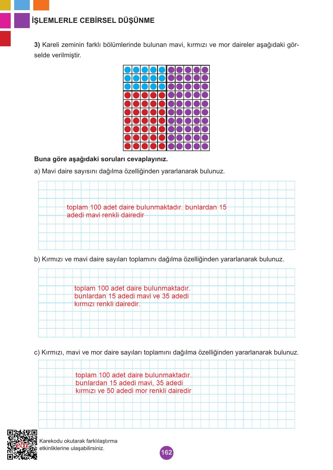 5. Sınıf Meb Yayınları 2. Kitap Matematik Ders Kitabı Sayfa 162 Cevapları 5. Sınıf Meb Yayınları 2. Kitap Matematik Ders Kitabı Sayfa 162 Cevapları