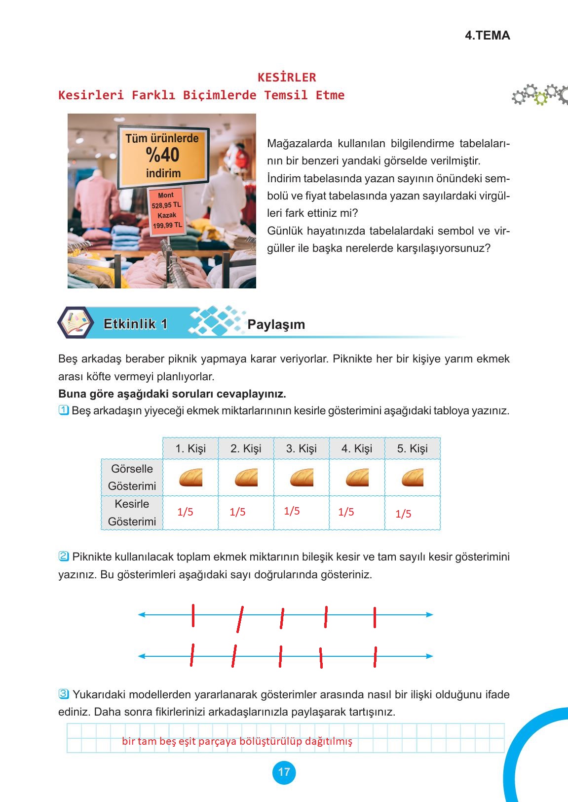 5. Sınıf Meb Yayınları 2. Kitap Matematik Ders Kitabı Sayfa 17 Cevapları 5. Sınıf Meb Yayınları 2. Kitap Matematik Ders Kitabı Sayfa 17 Cevapları