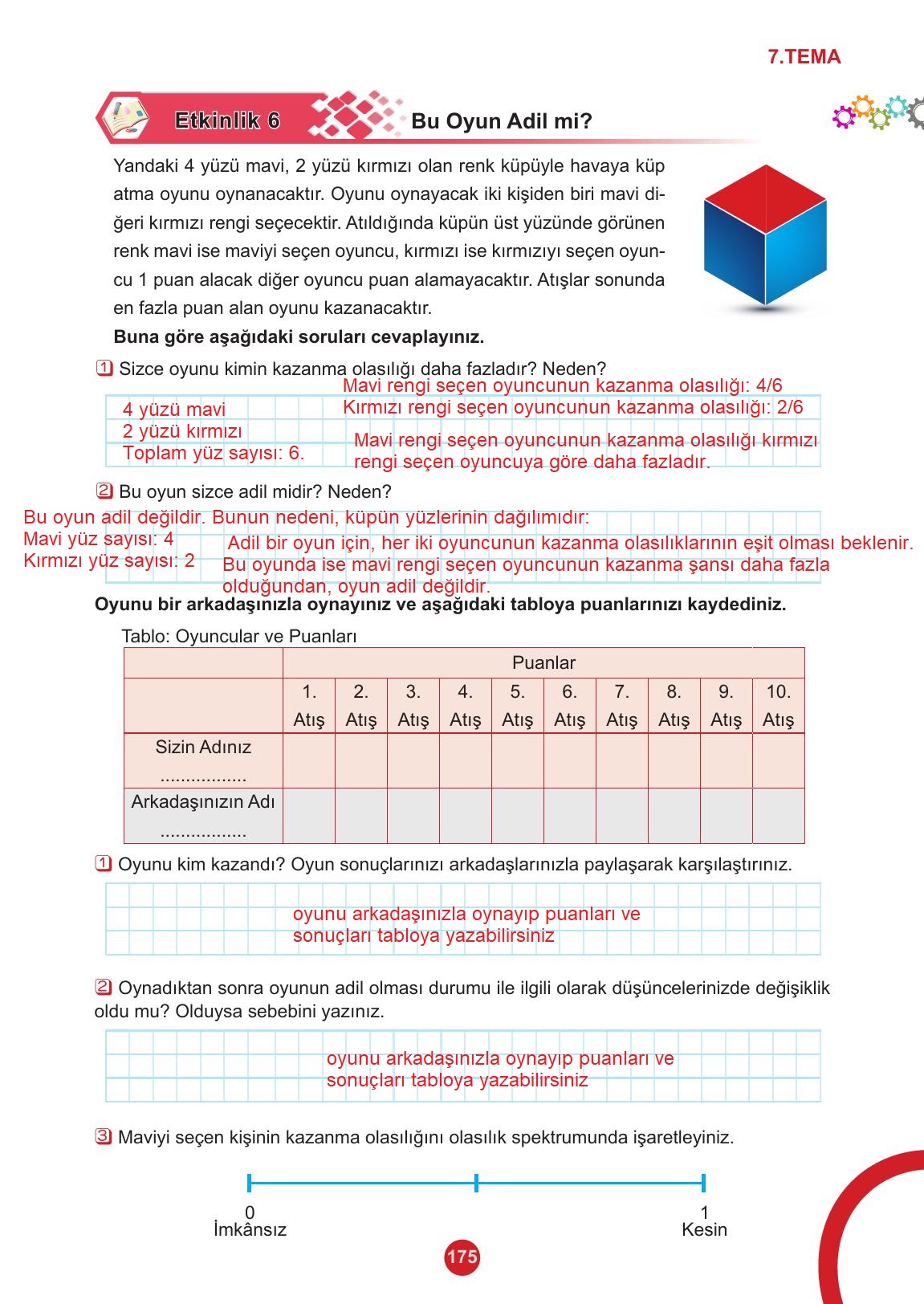 5. Sınıf Meb Yayınları 2. Kitap Matematik Ders Kitabı Sayfa 175 Cevapları 5. Sınıf Meb Yayınları 2. Kitap Matematik Ders Kitabı Sayfa 175 Cevapları