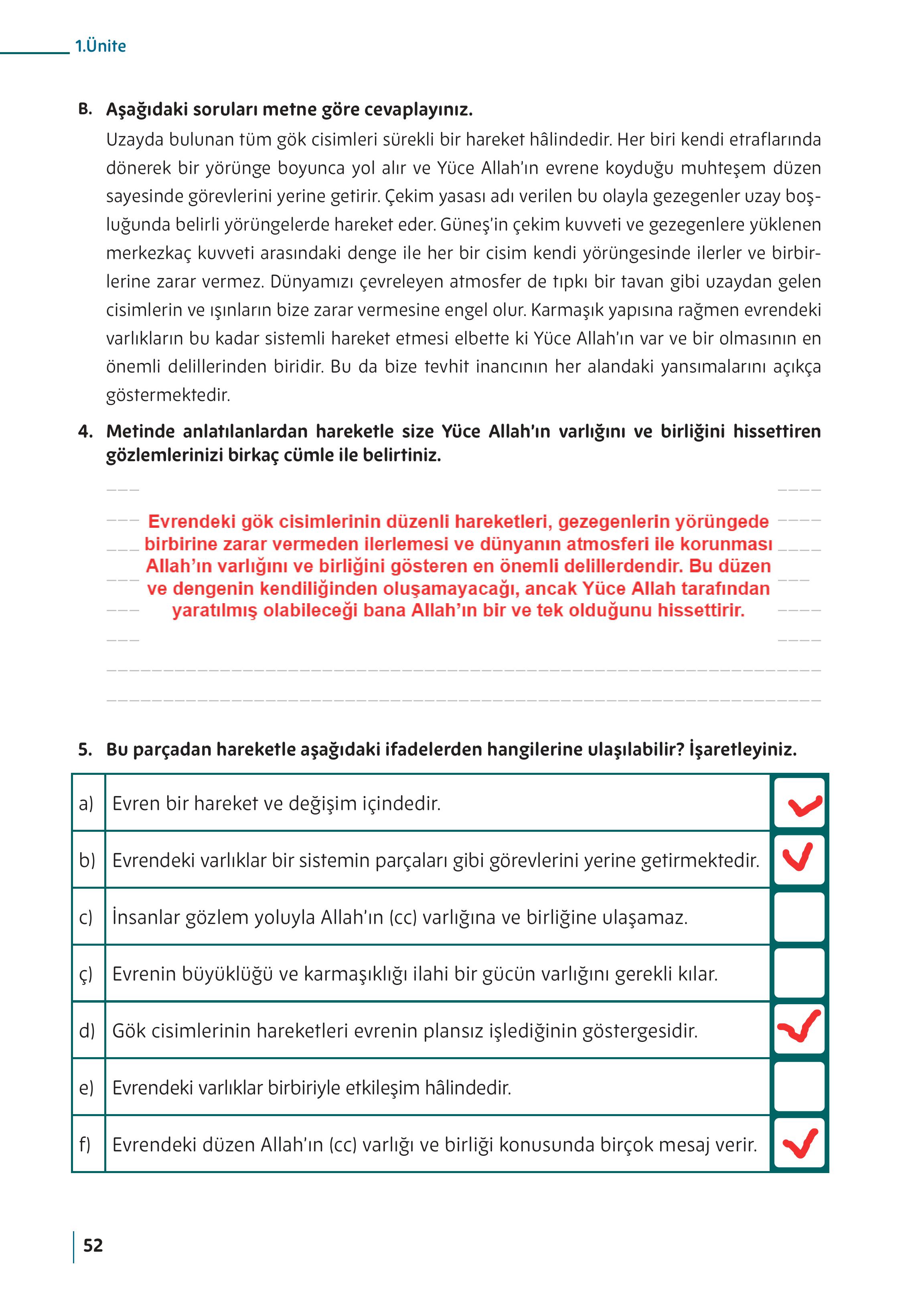 5. Sınıf Meb Yayınları Din Kültürü Ve Ahlak Bilgisi Ders Kitabı Sayfa 52 Cevapları 5. Sınıf Meb Yayınları Din Kültürü Ve Ahlak Bilgisi Ders Kitabı Sayfa 52 Cevapları