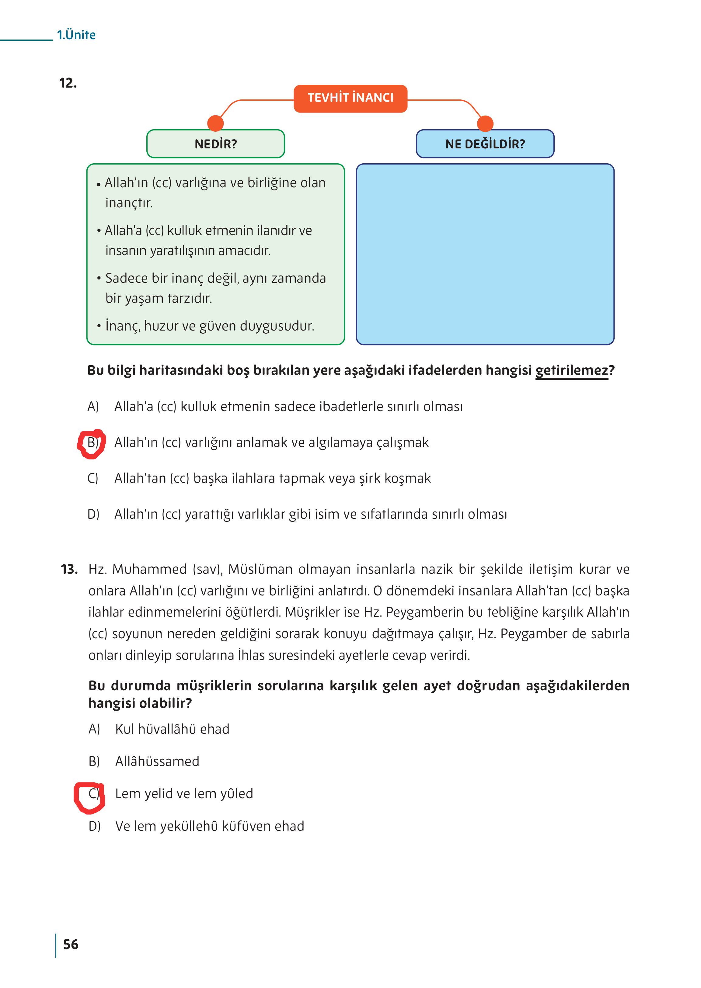 5. Sınıf Meb Yayınları Din Kültürü Ve Ahlak Bilgisi Ders Kitabı Sayfa 56 Cevapları 5. Sınıf Meb Yayınları Din Kültürü Ve Ahlak Bilgisi Ders Kitabı Sayfa 56 Cevapları