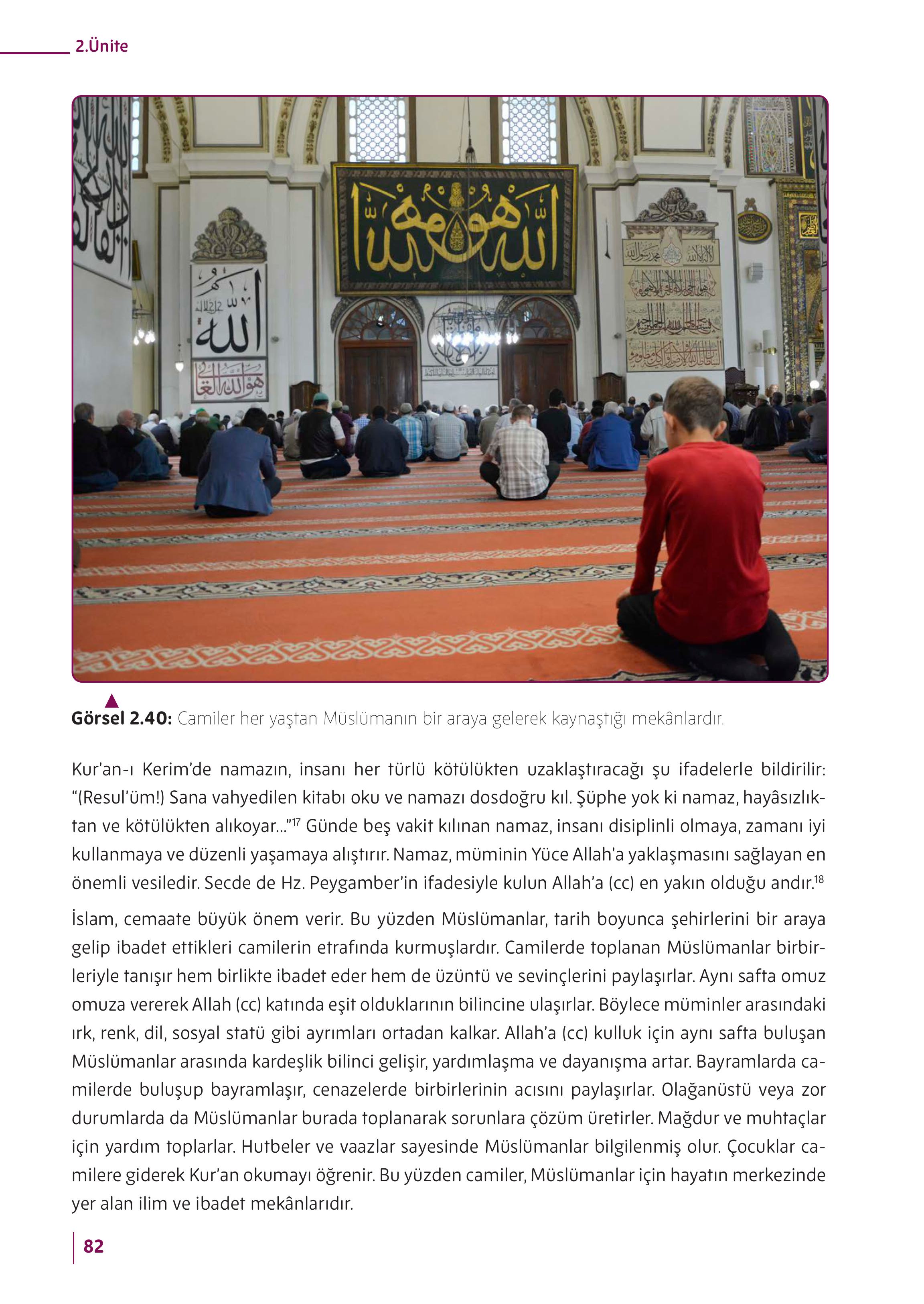 5. Sınıf Meb Yayınları Din Kültürü Ve Ahlak Bilgisi Ders Kitabı Sayfa 82 Cevapları