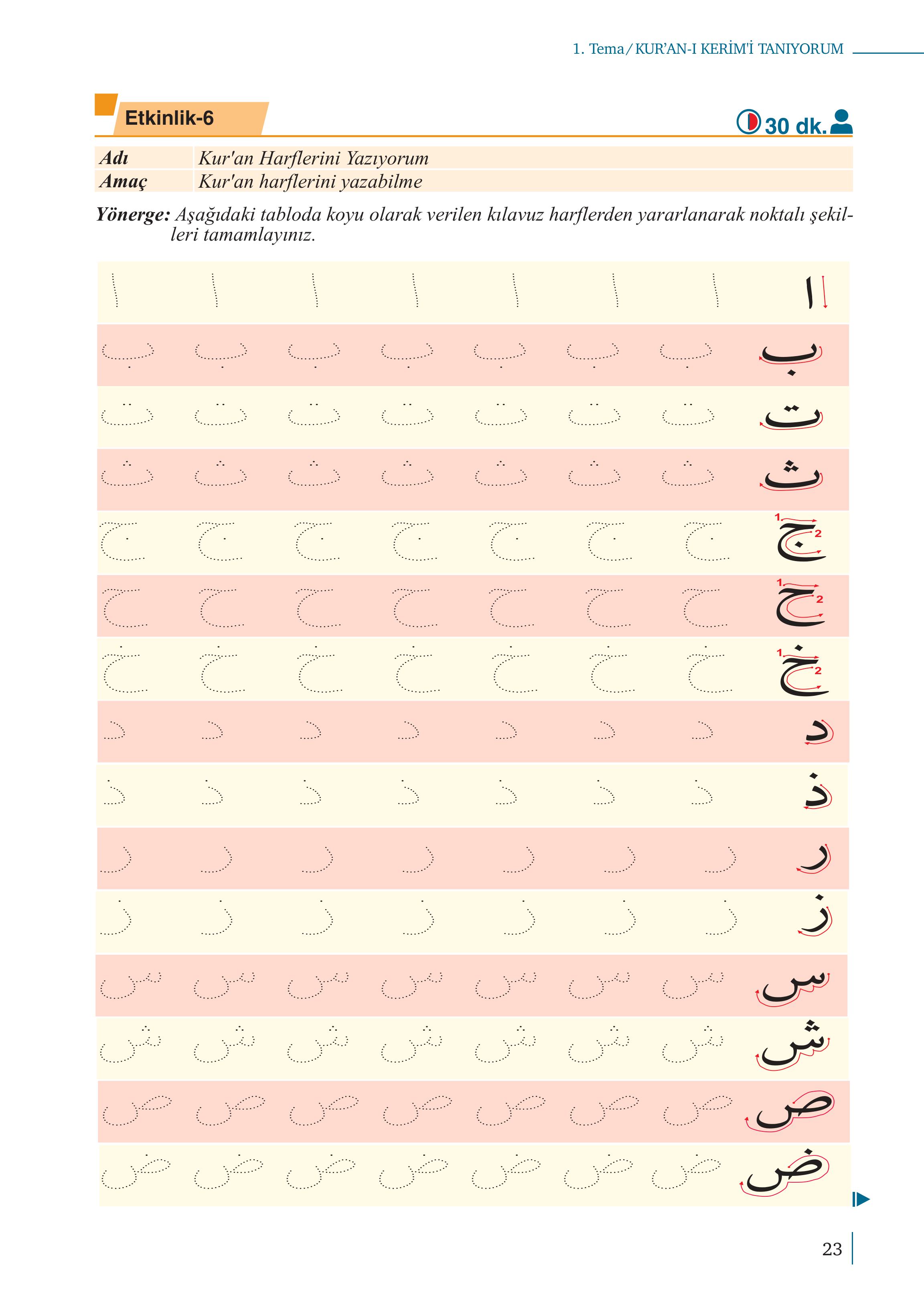 5. Sınıf Meb Yayınları Kur'an- Kerim Ders Kitabı Sayfa 23 Cevapları 5. Sınıf Meb Yayınları Kur'an- Kerim Ders Kitabı Sayfa 23 Cevapları