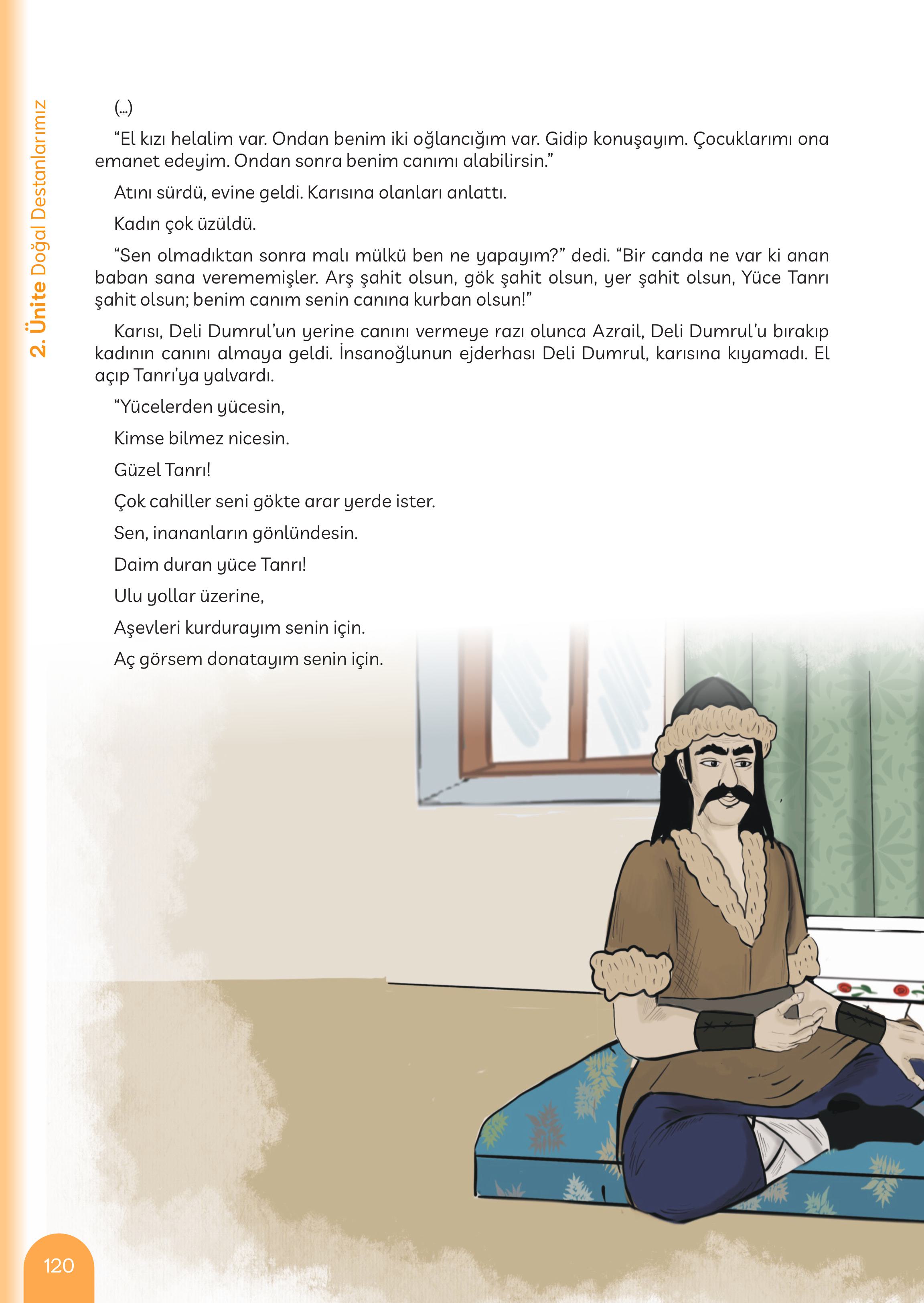 5. Sınıf Meb Yayınları Masal Ve Destanlarımız Ders Kitabı Sayfa 121 Cevapları