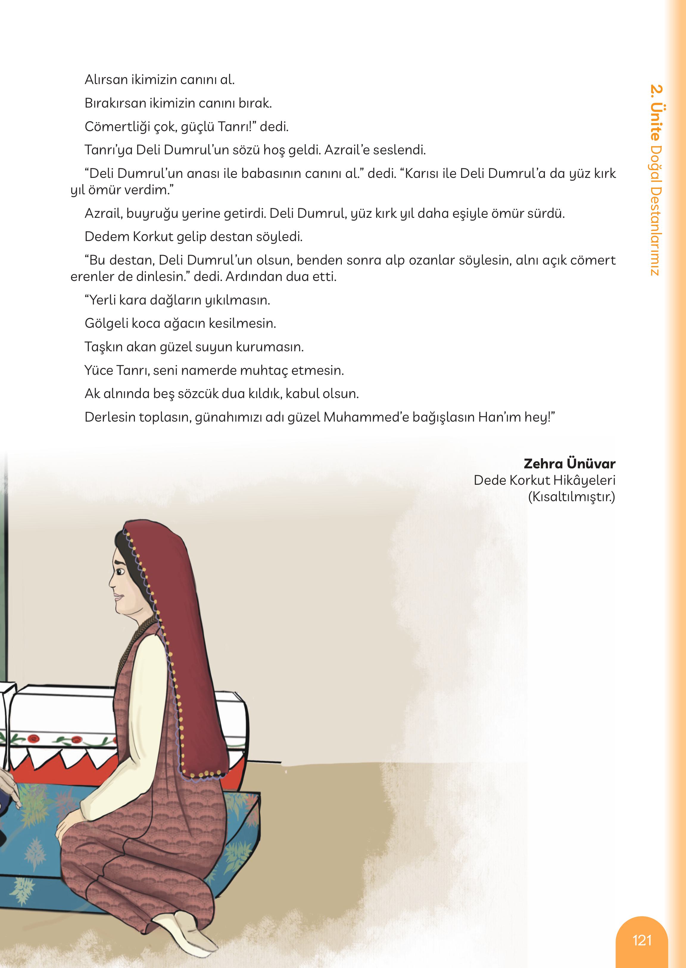 5. Sınıf Meb Yayınları Masal Ve Destanlarımız Ders Kitabı Sayfa 122 Cevapları