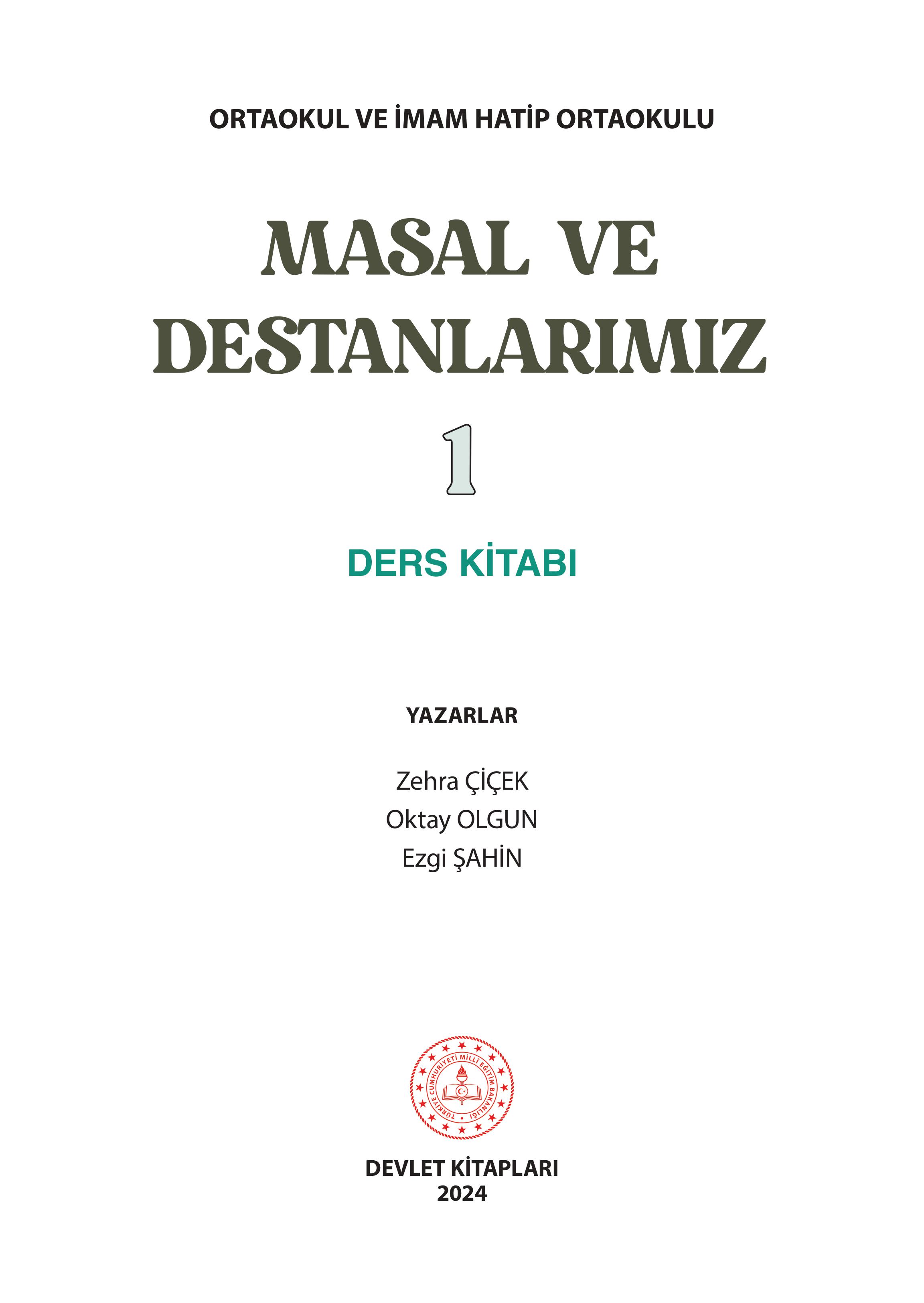 5. Sınıf Meb Yayınları Masal Ve Destanlarımız Ders Kitabı Sayfa 2 Cevapları