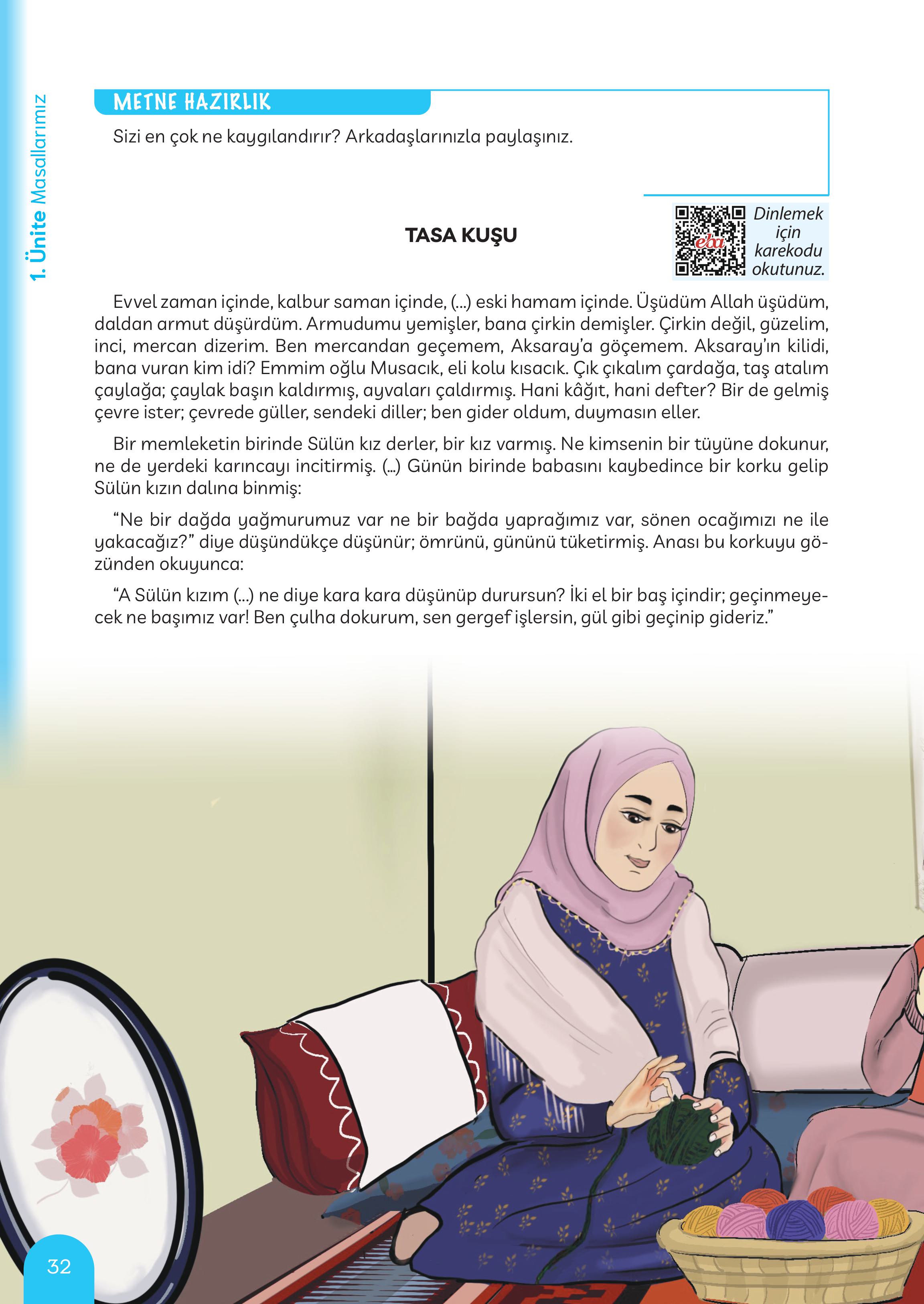 5. Sınıf Meb Yayınları Masal Ve Destanlarımız Ders Kitabı Sayfa 33 Cevapları