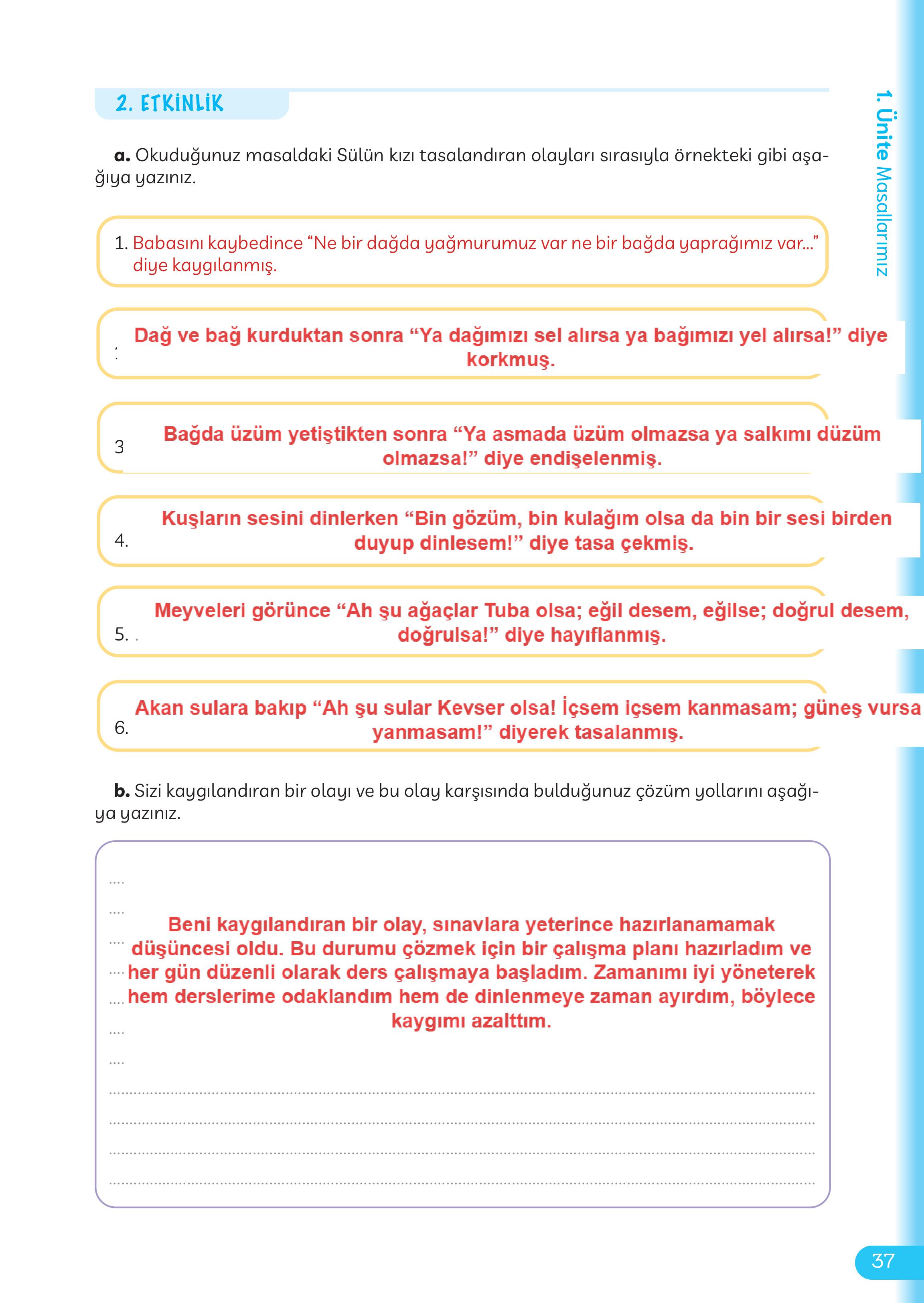 5. Sınıf Meb Yayınları Masal Ve Destanlarımız Ders Kitabı Sayfa 38 Cevapları 5. Sınıf Meb Yayınları Masal Ve Destanlarımız Ders Kitabı Sayfa 38 Cevapları