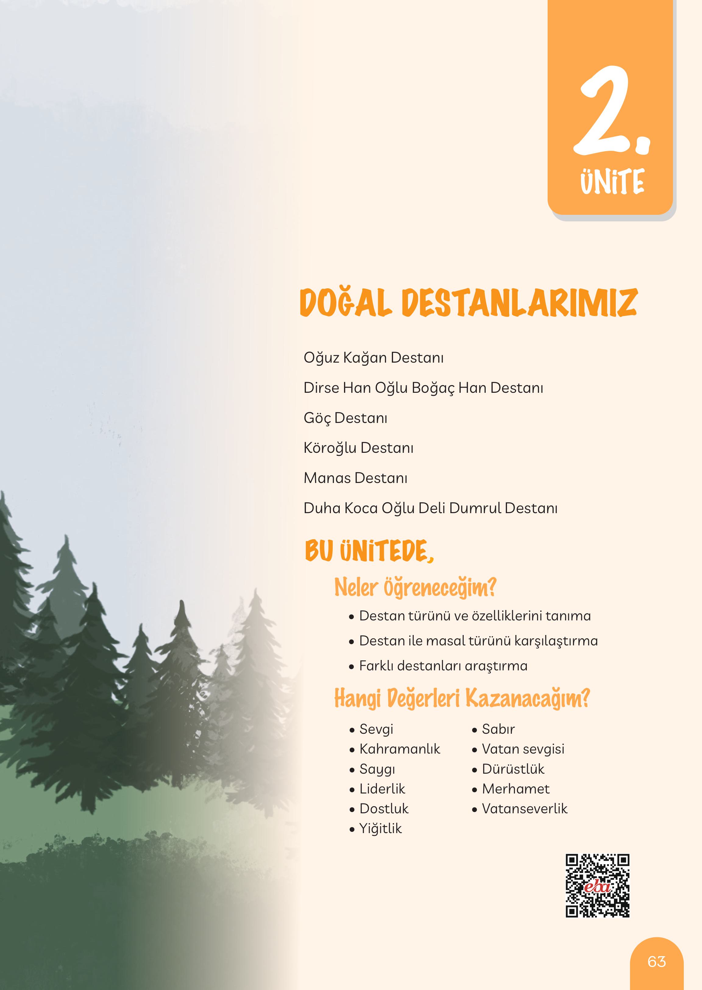 5. Sınıf Meb Yayınları Masal Ve Destanlarımız Ders Kitabı Sayfa 64 Cevapları