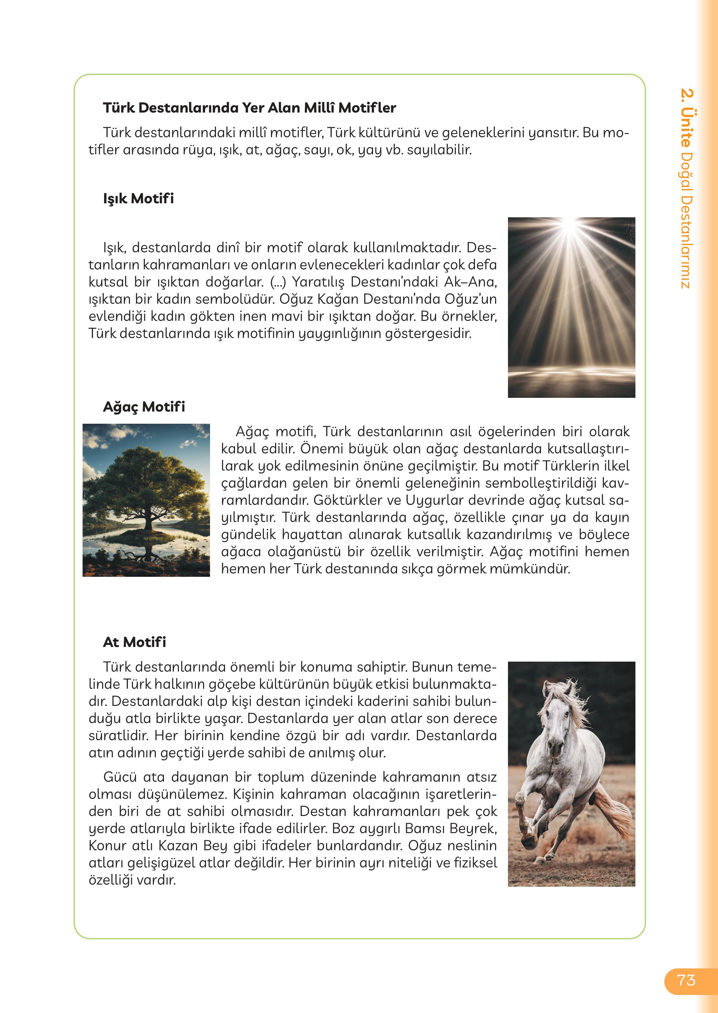 5. Sınıf Meb Yayınları Masal Ve Destanlarımız Ders Kitabı Sayfa 74 Cevapları