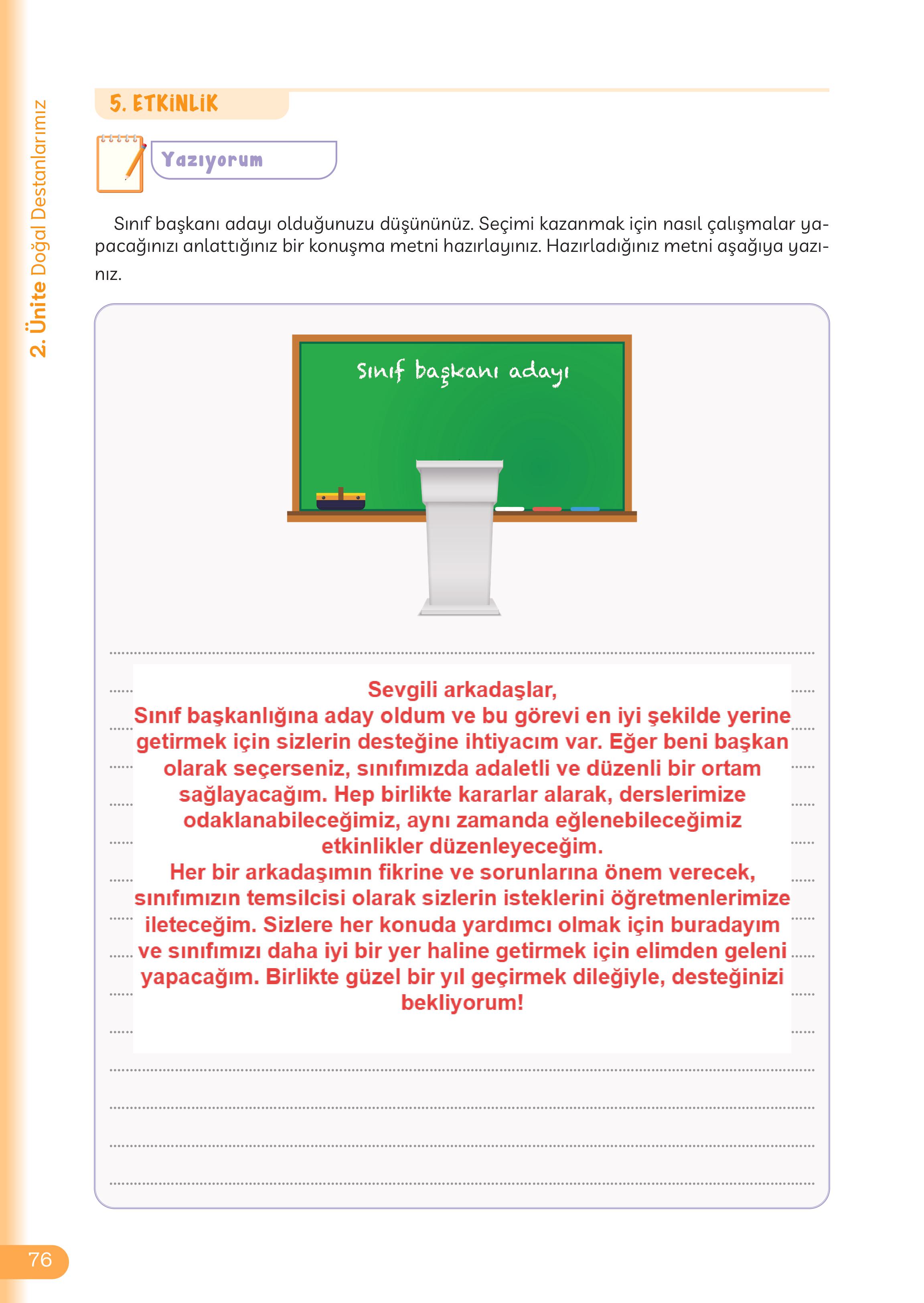 5. Sınıf Meb Yayınları Masal Ve Destanlarımız Ders Kitabı Sayfa 77 Cevapları