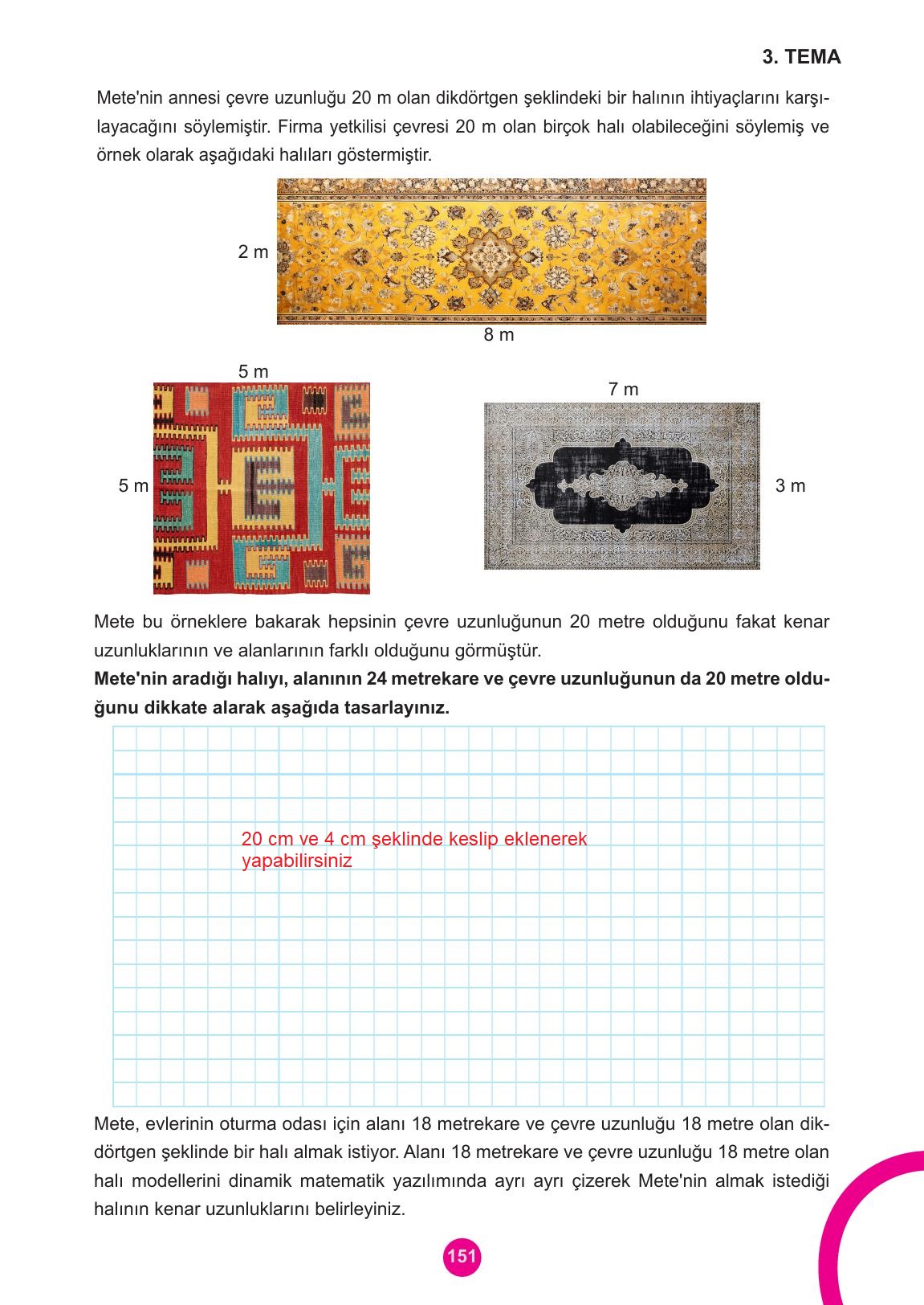 5. Sınıf Meb Yayınları Matematik Ders Kitabı Sayfa 151 Cevapları