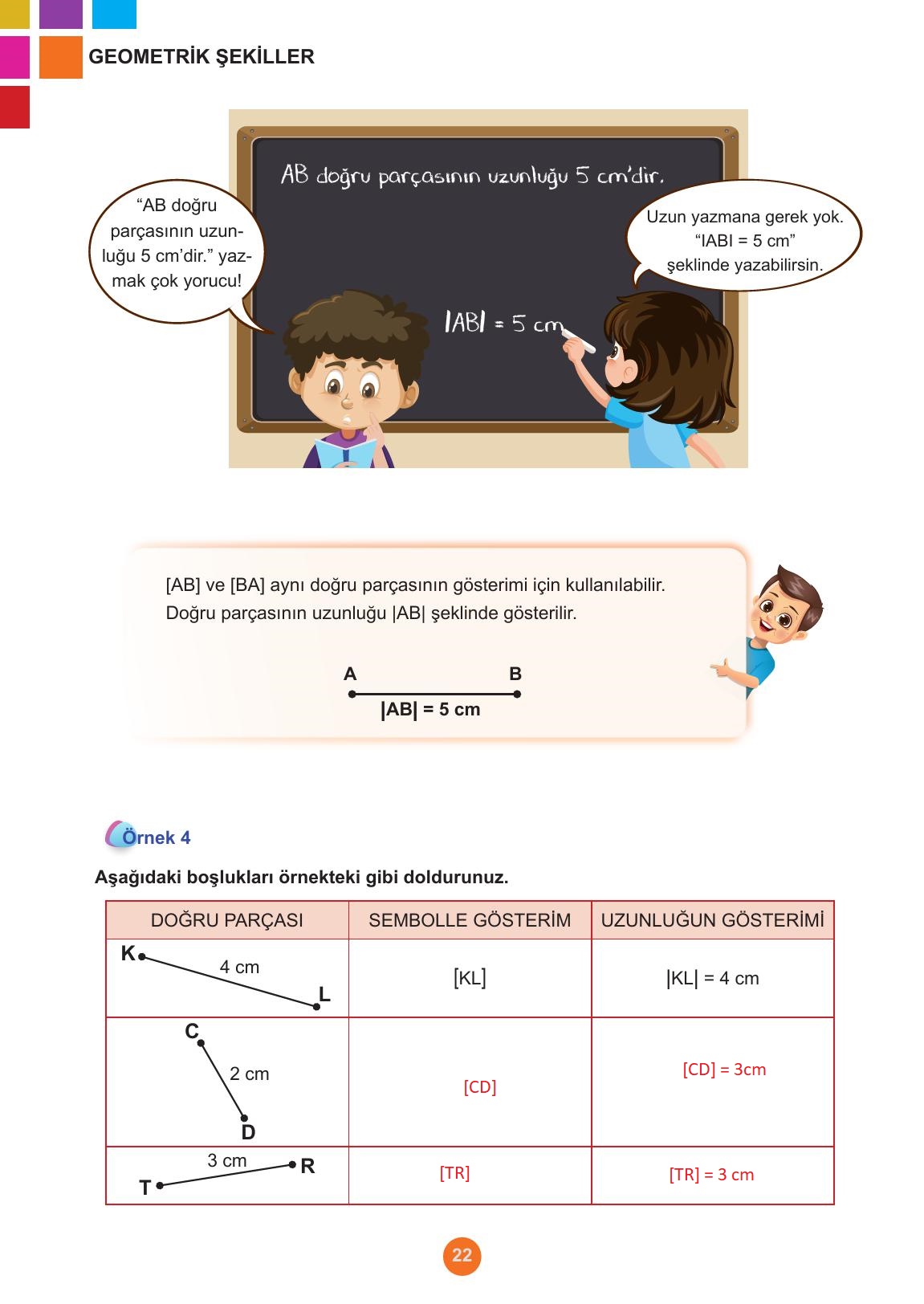 5. Sınıf Meb Yayınları Matematik Ders Kitabı Sayfa 22 Cevapları