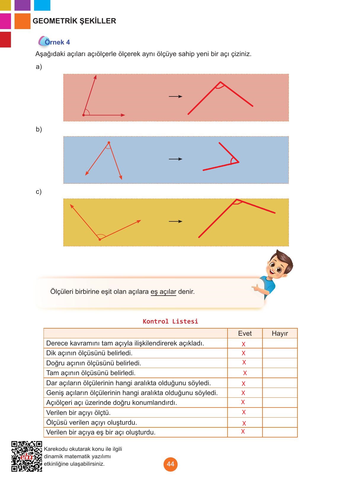 5. Sınıf Meb Yayınları Matematik Ders Kitabı Sayfa 44 Cevapları