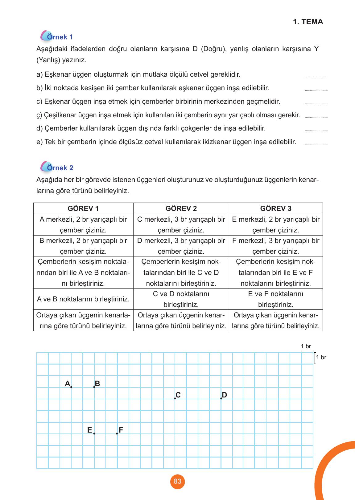 5. Sınıf Meb Yayınları Matematik Ders Kitabı Sayfa 83 Cevapları