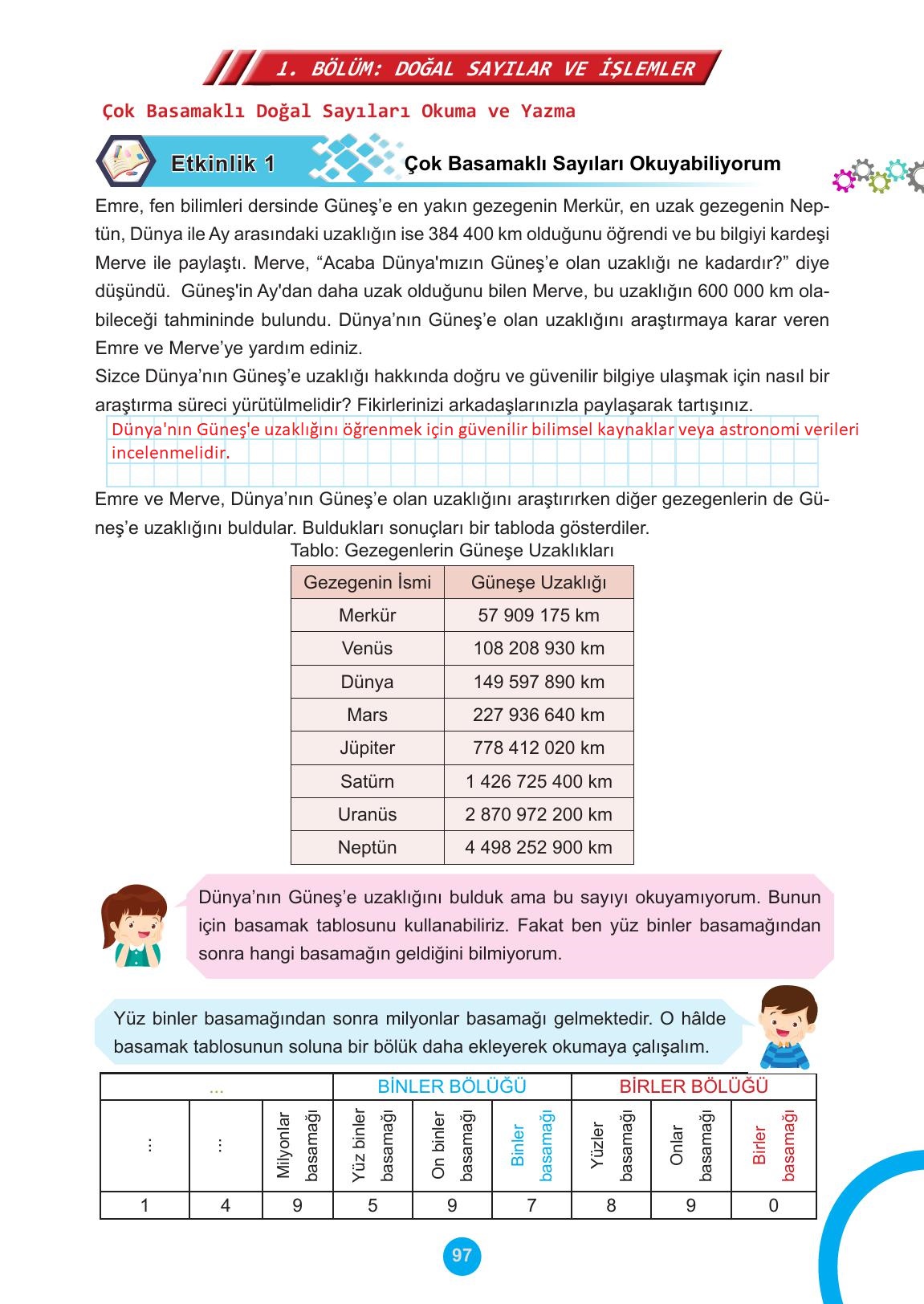 5. Sınıf Meb Yayınları Matematik Ders Kitabı Sayfa 97 Cevapları 5. Sınıf Meb Yayınları Matematik Ders Kitabı Sayfa 97 Cevapları