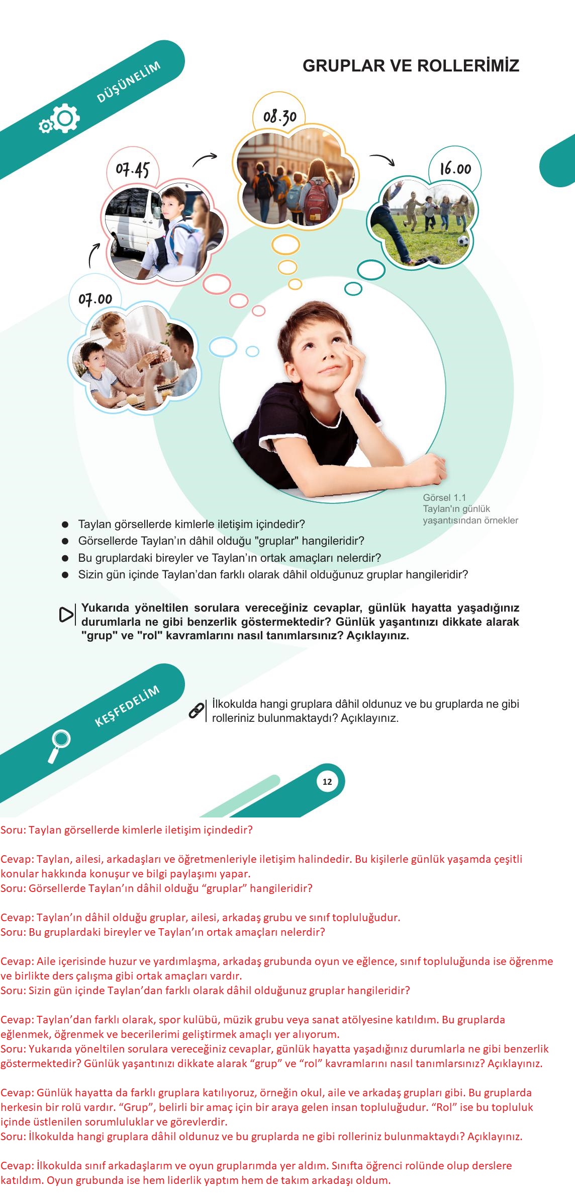 5. Sınıf Meb Yayınları Sosyal Bilgiler Ders Kitabı Sayfa 12 Cevapları 5. Sınıf Meb Yayınları Sosyal Bilgiler Ders Kitabı Sayfa 12 Cevapları