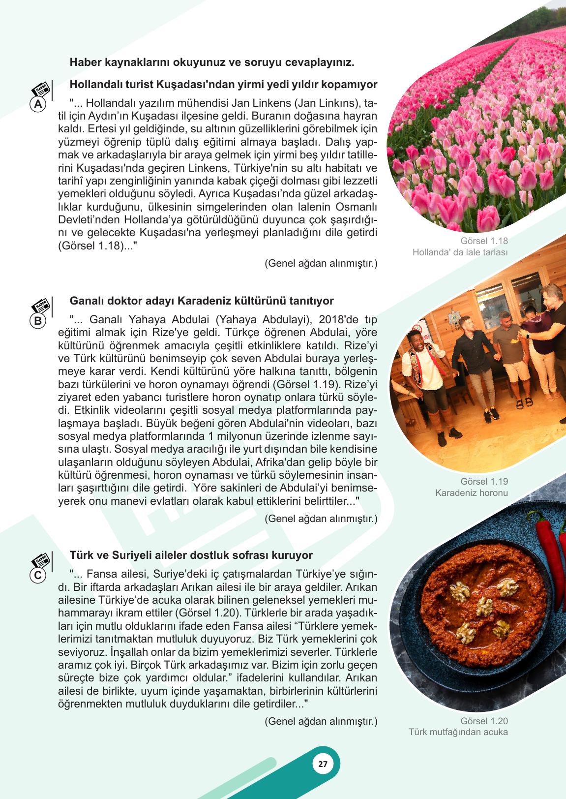5. Sınıf Meb Yayınları Sosyal Bilgiler Ders Kitabı Sayfa 27 Cevapları 5. Sınıf Meb Yayınları Sosyal Bilgiler Ders Kitabı Sayfa 27 Cevapları