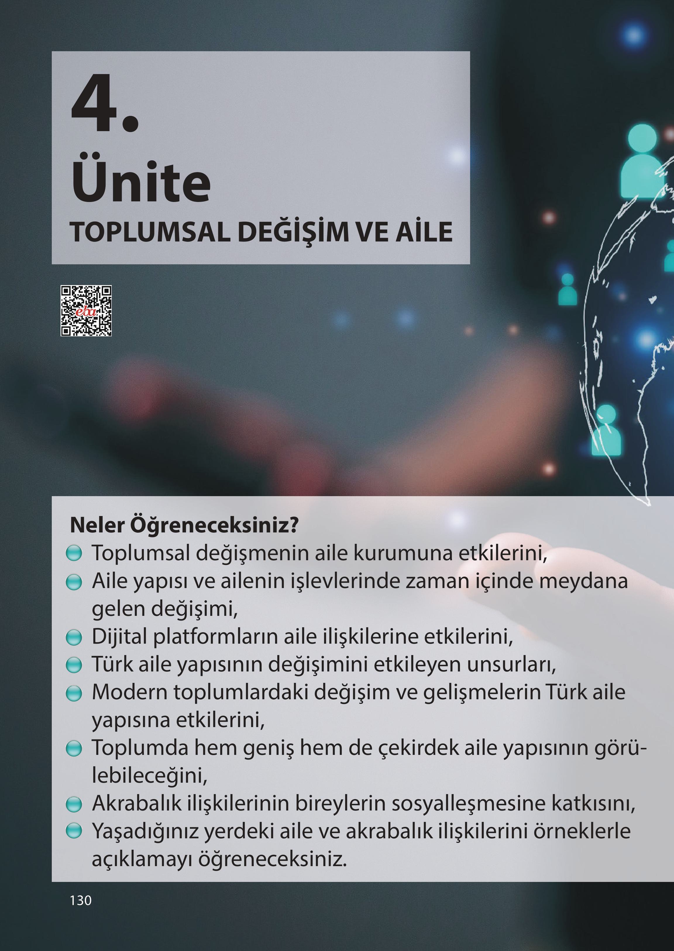 5. Sınıf Meb Yayınları Türk Sosyal Hayatında Aile Ders Kitabı Sayfa 130 Cevapları