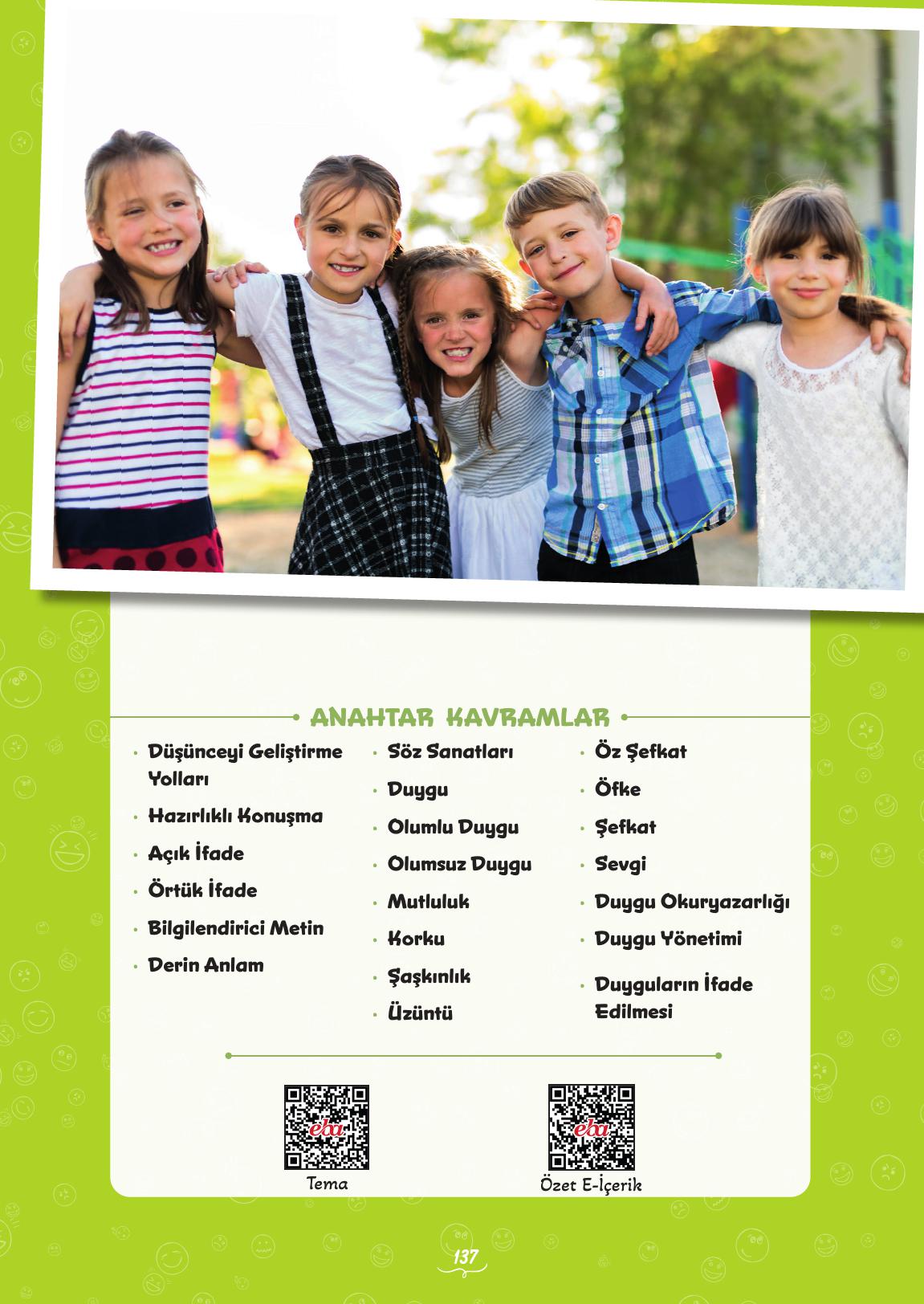 5. Sınıf Meb Yayınları Türkçe Ders Kitabı Sayfa 137 Cevapları