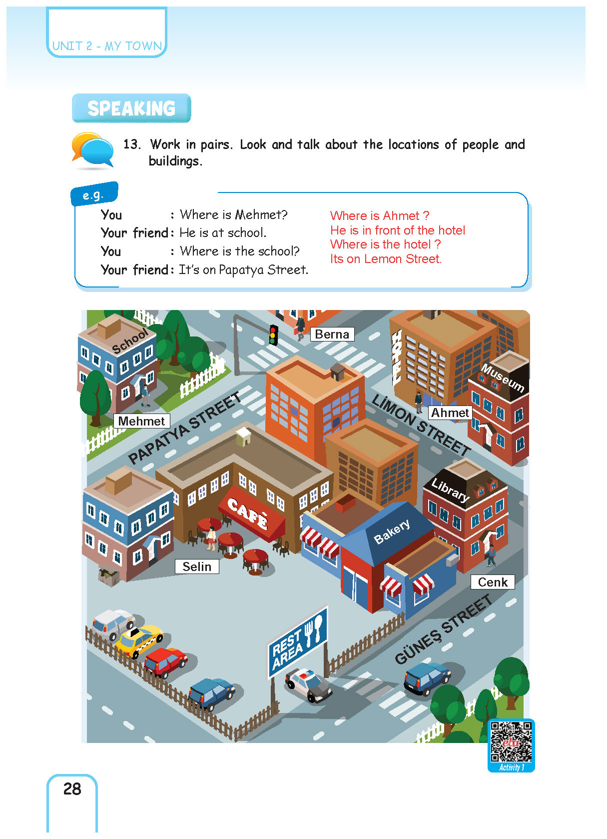 5. Sınıf Pasifik Yayınları İngilizce Ders Kitabı Sayfa 028 Cevapları