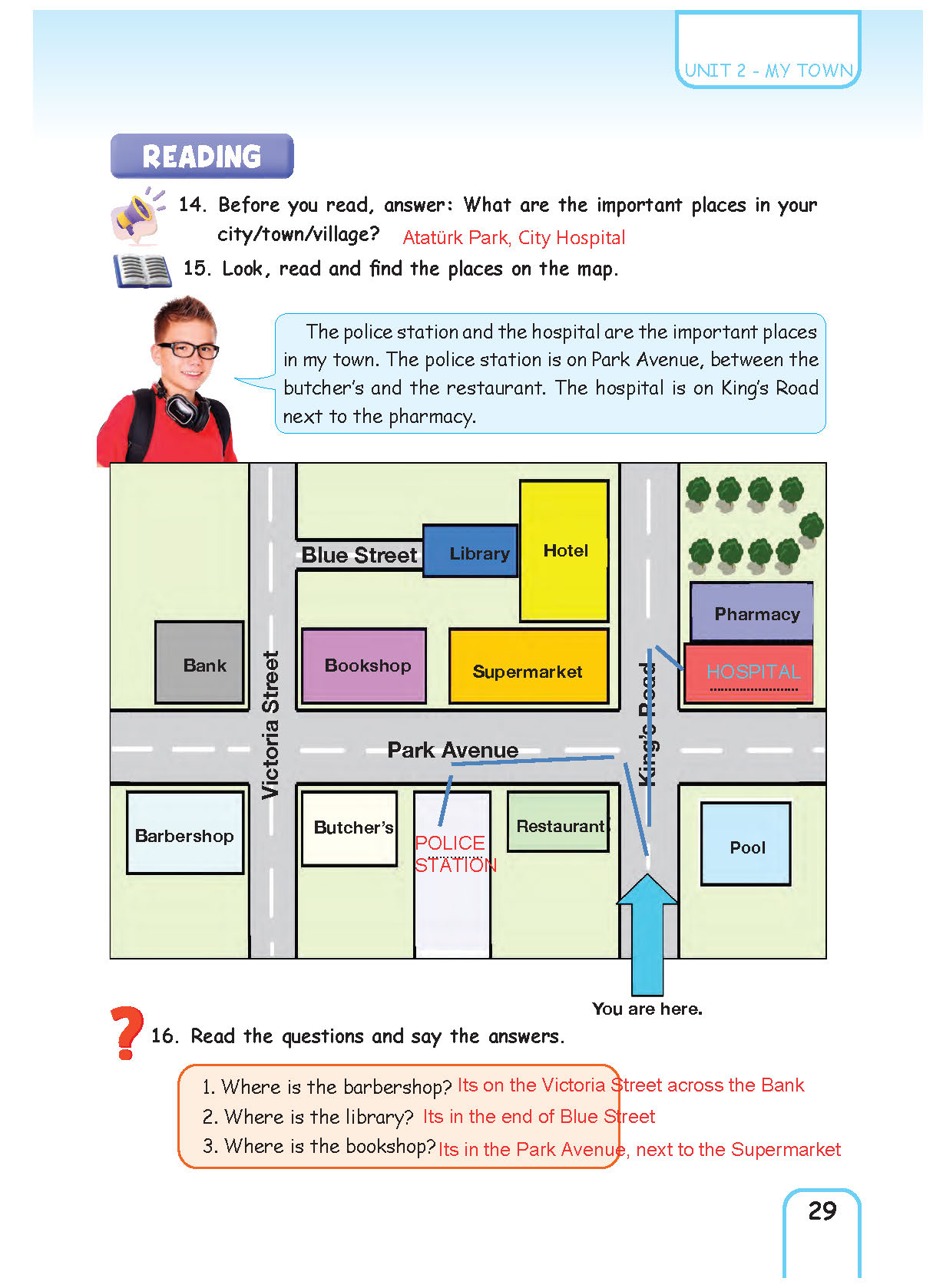 5. Sınıf Pasifik Yayınları İngilizce Ders Kitabı Sayfa 029 Cevapları