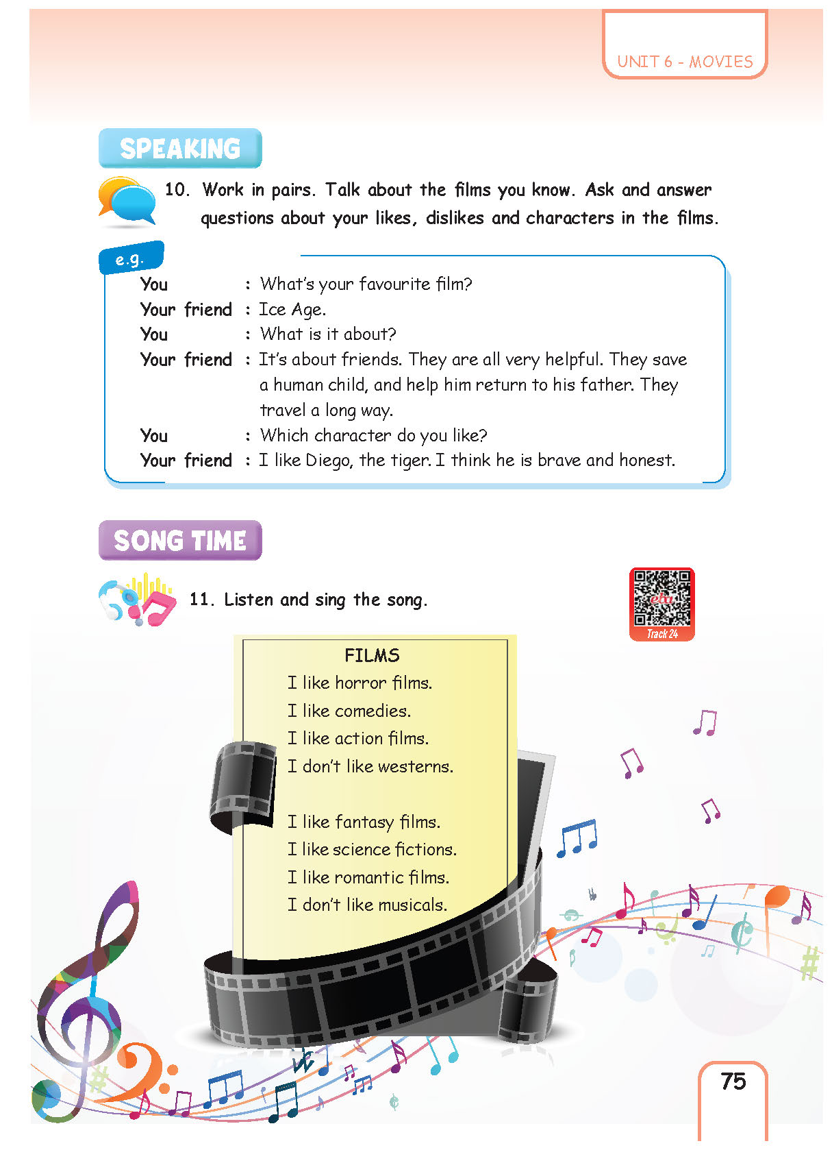 5. Sınıf Pasifik Yayınları İngilizce Ders Kitabı Sayfa 075 Cevapları