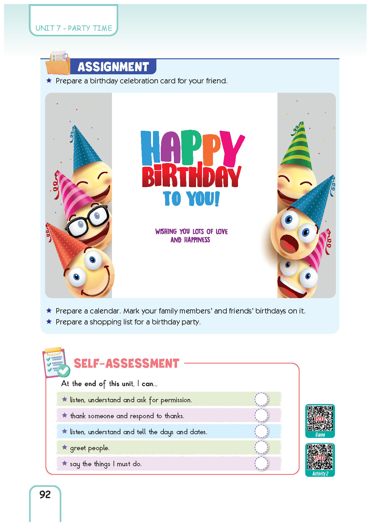 5. Sınıf Pasifik Yayınları İngilizce Ders Kitabı Sayfa 092 Cevapları