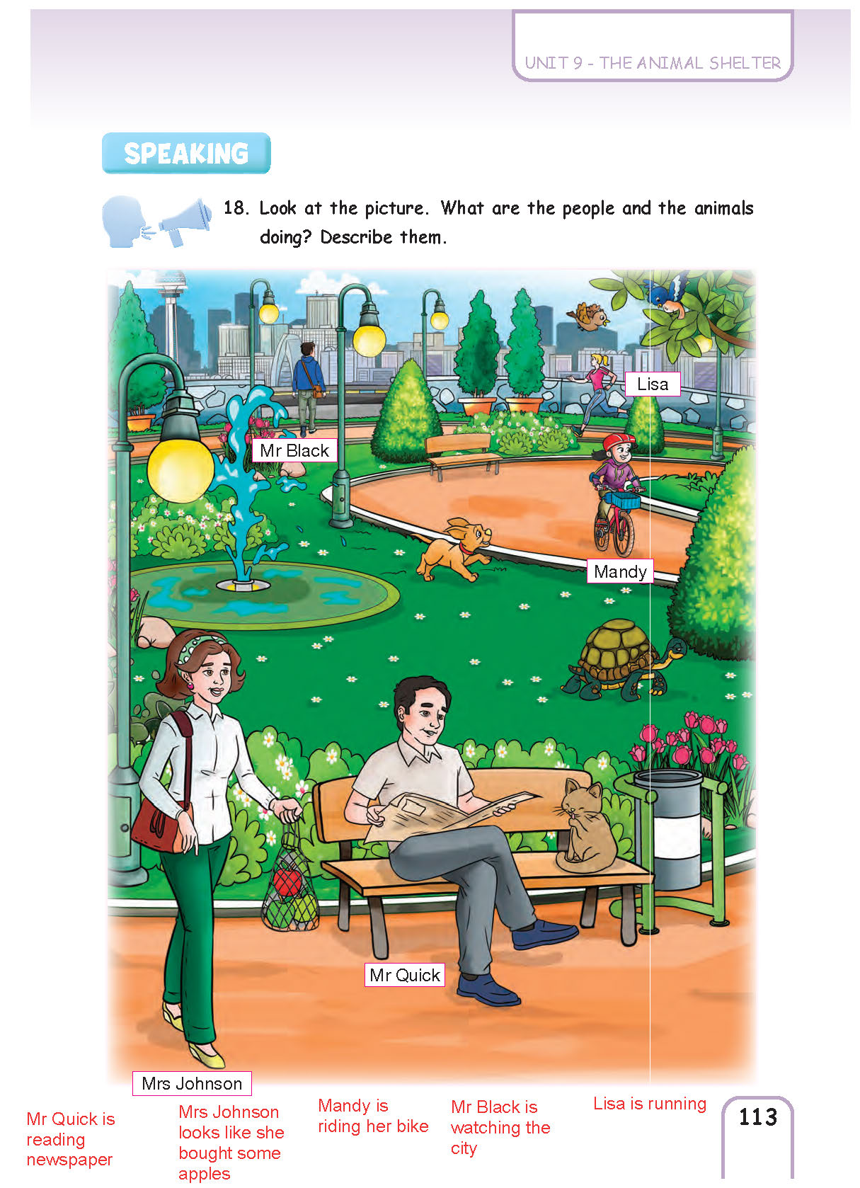 5. Sınıf Pasifik Yayınları İngilizce Ders Kitabı Sayfa 113 Cevapları