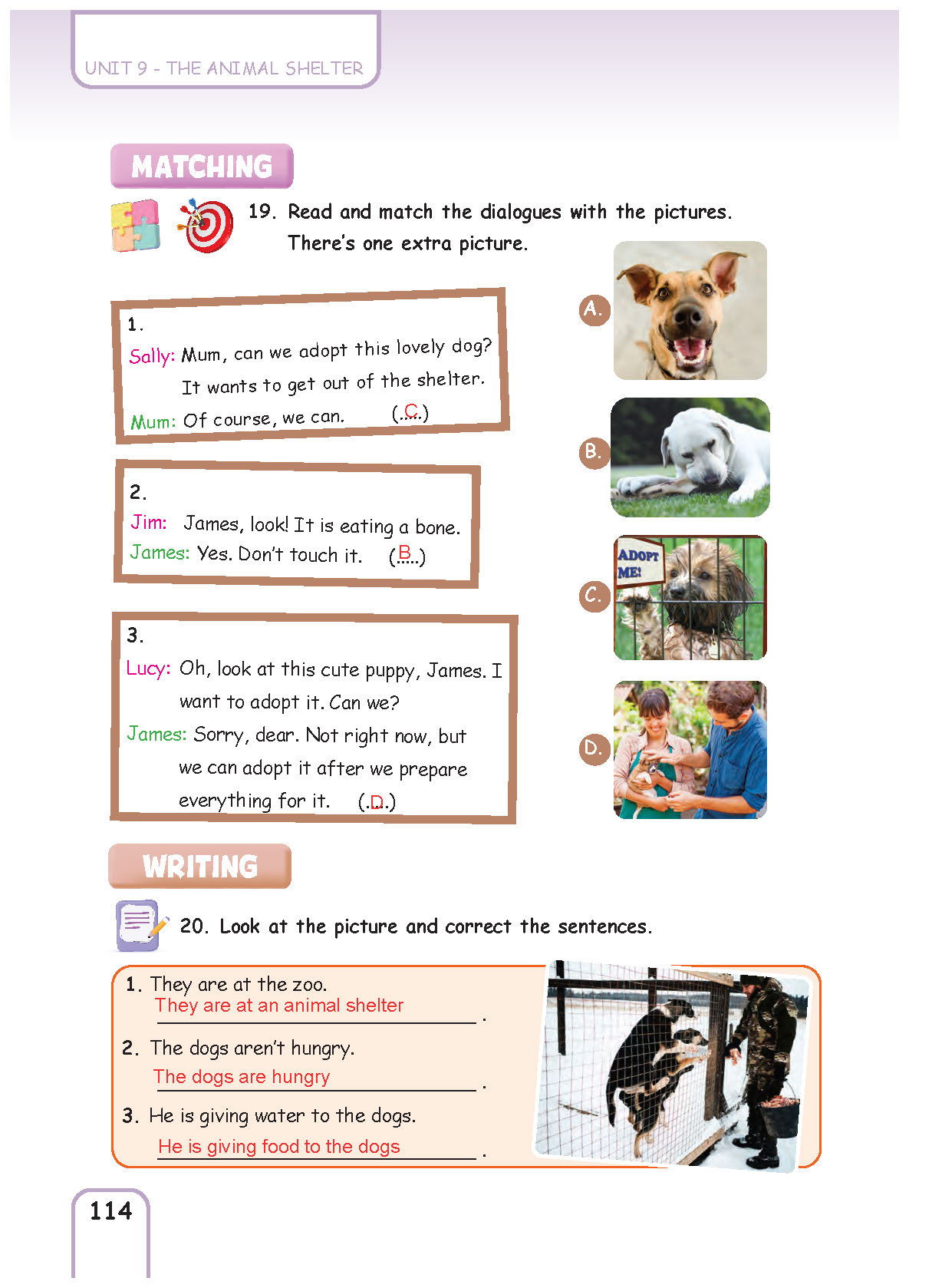 5. Sınıf Pasifik Yayınları İngilizce Ders Kitabı Sayfa 114 Cevapları