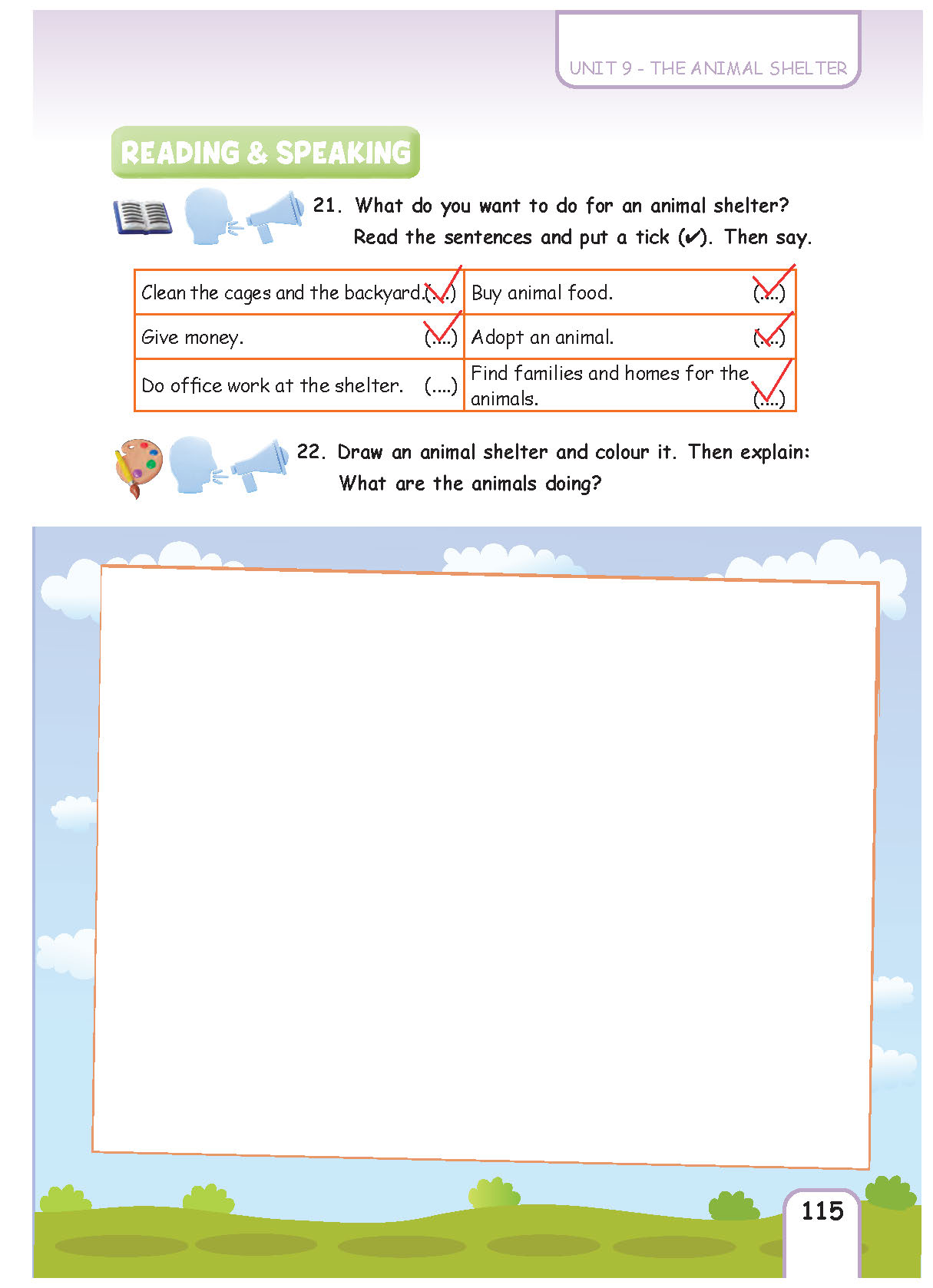 5. Sınıf Pasifik Yayınları İngilizce Ders Kitabı Sayfa 115 Cevapları
