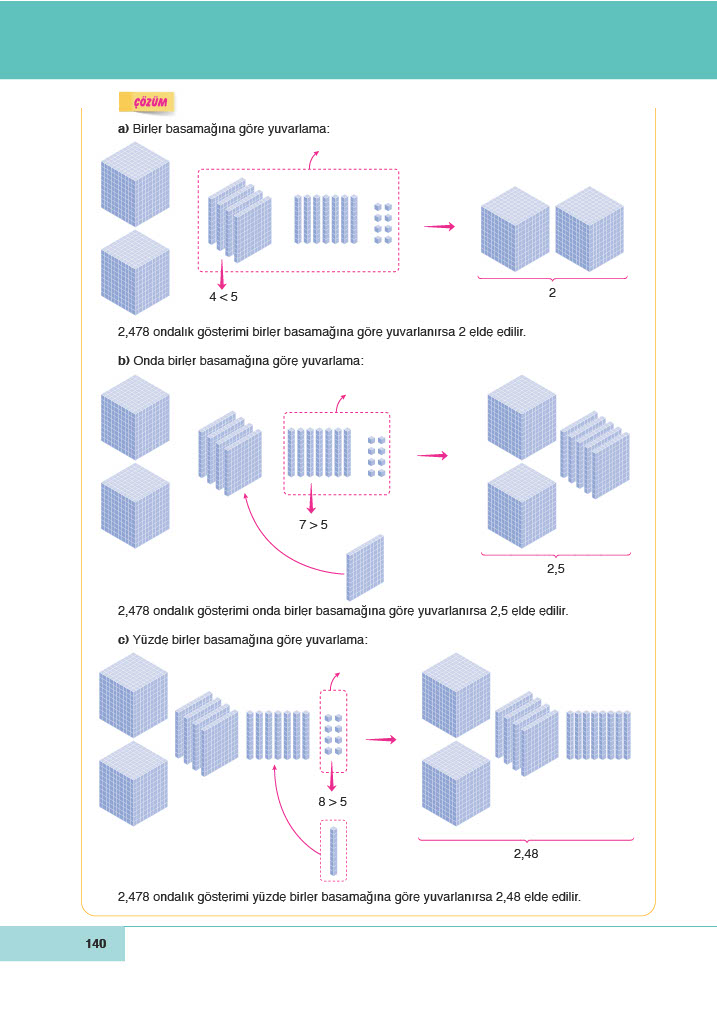 6. Sınıf Doğa Yayınları Matematik Ders Kitabı Sayfa 140 Cevapları 6. Sınıf Doğa Yayınları Matematik Ders Kitabı Sayfa 140 Cevapları