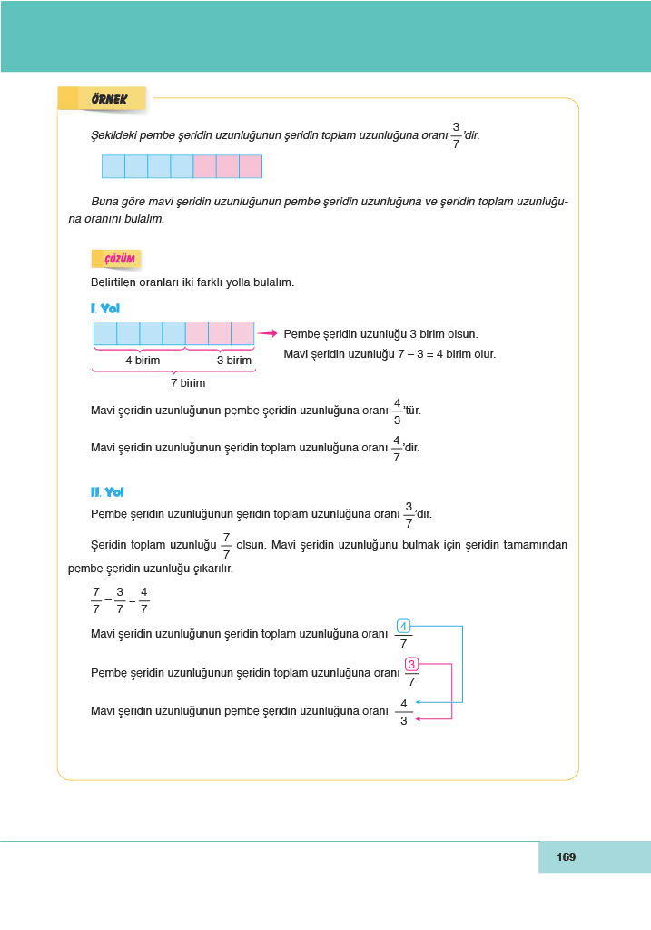 6. Sınıf Doğa Yayınları Matematik Ders Kitabı Sayfa 169 Cevapları 6. Sınıf Doğa Yayınları Matematik Ders Kitabı Sayfa 169 Cevapları