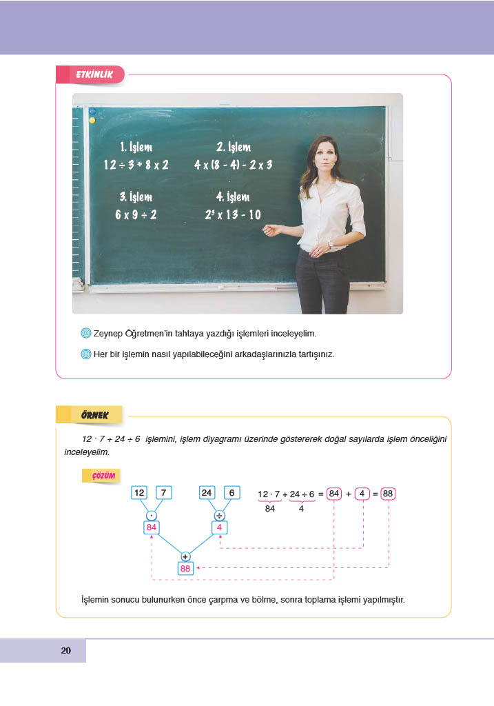6. Sınıf Doğa Yayınları Matematik Ders Kitabı Sayfa 20 Cevapları 6. Sınıf Doğa Yayınları Matematik Ders Kitabı Sayfa 20 Cevapları