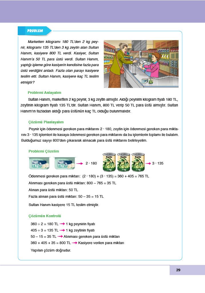 6. Sınıf Doğa Yayınları Matematik Ders Kitabı Sayfa 29 Cevapları 6. Sınıf Doğa Yayınları Matematik Ders Kitabı Sayfa 29 Cevapları