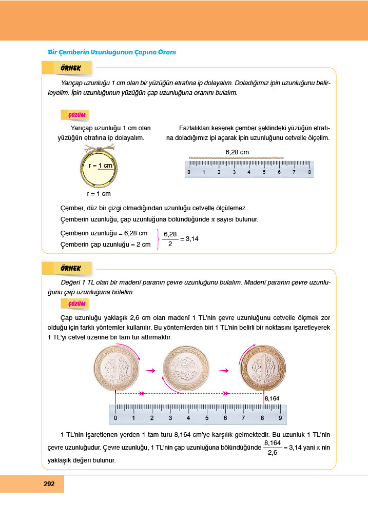 6. Sınıf Doğa Yayınları Matematik Ders Kitabı Sayfa 292 Cevapları 6. Sınıf Doğa Yayınları Matematik Ders Kitabı Sayfa 292 Cevapları