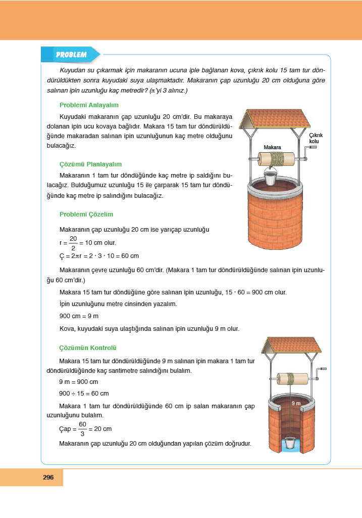 6. Sınıf Doğa Yayınları Matematik Ders Kitabı Sayfa 296 Cevapları 6. Sınıf Doğa Yayınları Matematik Ders Kitabı Sayfa 296 Cevapları