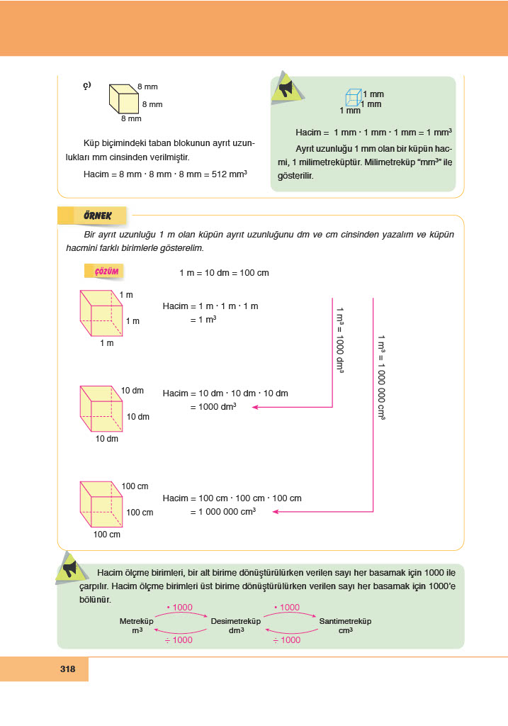 6. Sınıf Doğa Yayınları Matematik Ders Kitabı Sayfa 318 Cevapları 6. Sınıf Doğa Yayınları Matematik Ders Kitabı Sayfa 318 Cevapları