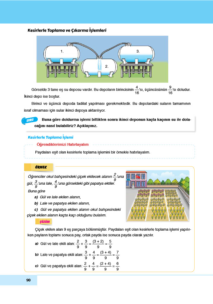 6. Sınıf Doğa Yayınları Matematik Ders Kitabı Sayfa 90 Cevapları 6. Sınıf Doğa Yayınları Matematik Ders Kitabı Sayfa 90 Cevapları