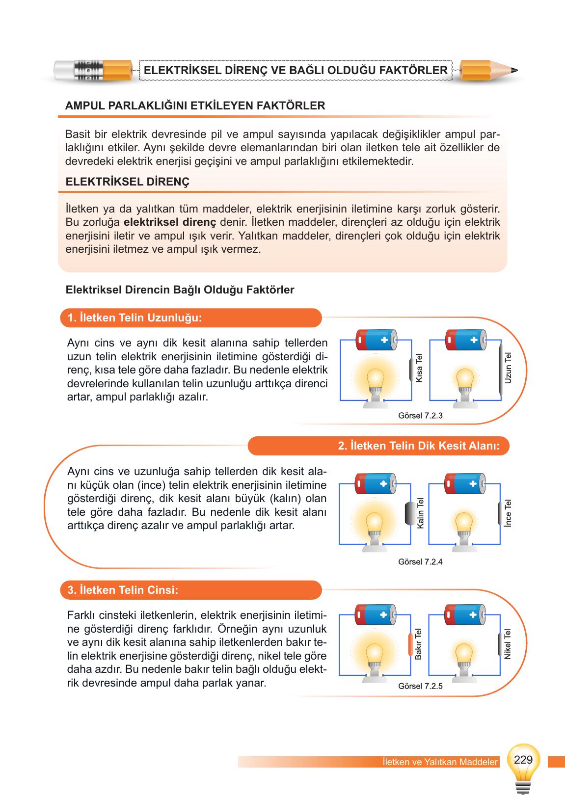 6. Sınıf Meb Yayınları Fen Bilimleri Ders Kitabı Sayfa 229 Cevapları