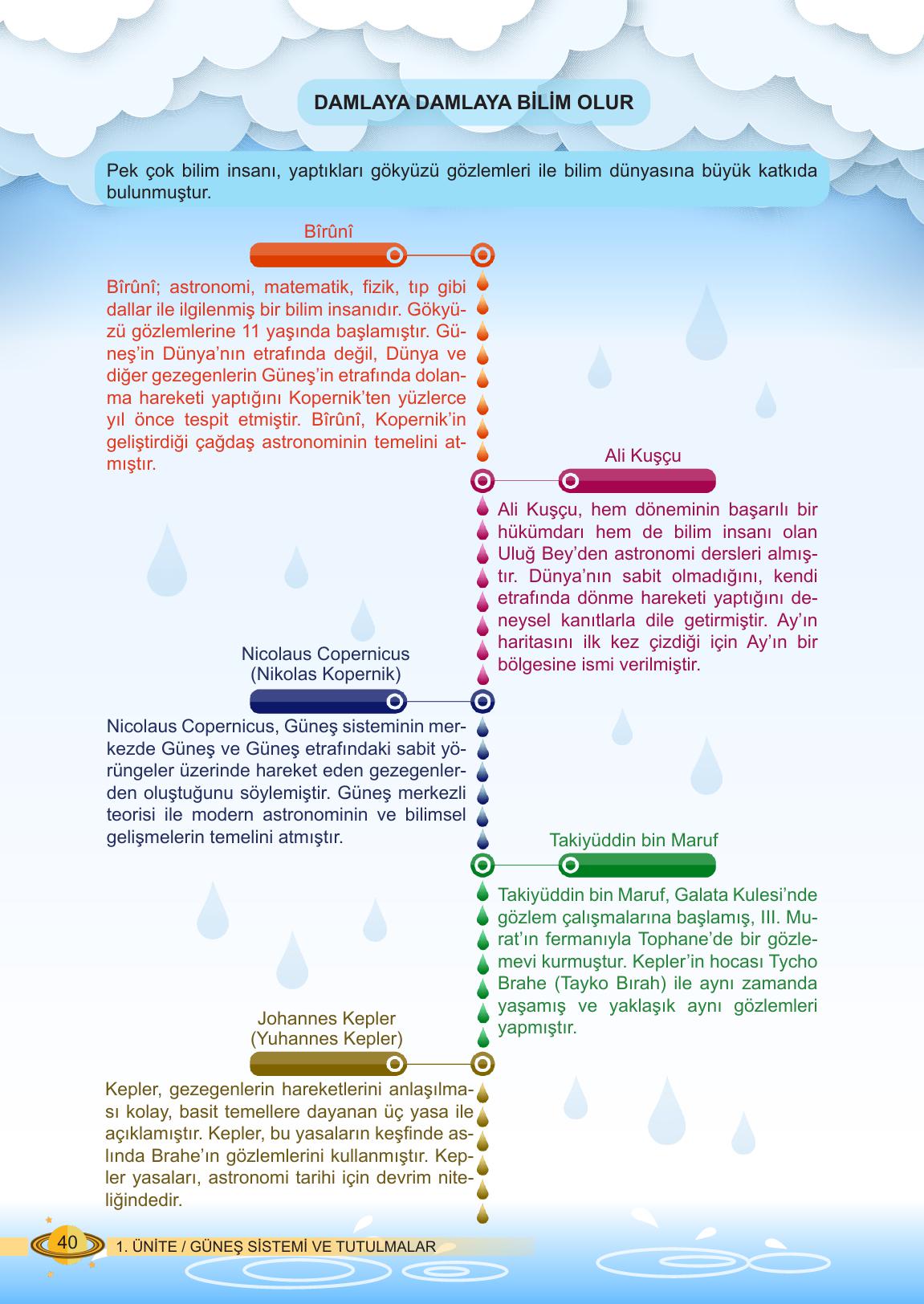 6. Sınıf Meb Yayınları Fen Bilimleri Ders Kitabı Sayfa 40 Cevapları