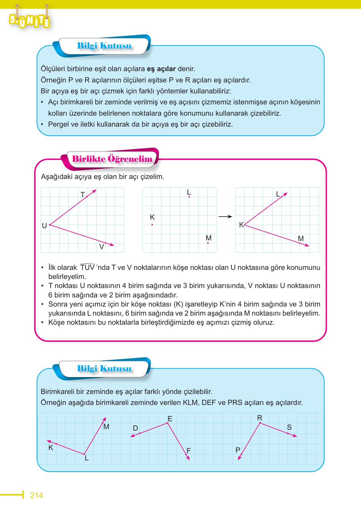 6. Sınıf Meb Yayınları Matematik Ders Kitabı Sayfa 214 Cevapları 6. Sınıf Meb Yayınları Matematik Ders Kitabı Sayfa 214 Cevapları