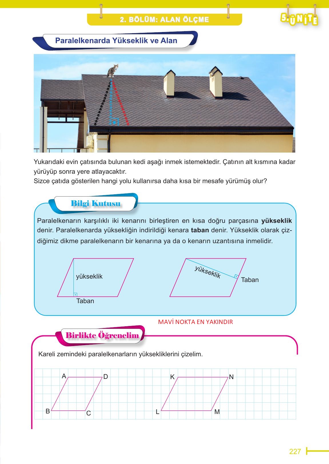 6. Sınıf Meb Yayınları Matematik Ders Kitabı Sayfa 227 Cevapları 6. Sınıf Meb Yayınları Matematik Ders Kitabı Sayfa 227 Cevapları