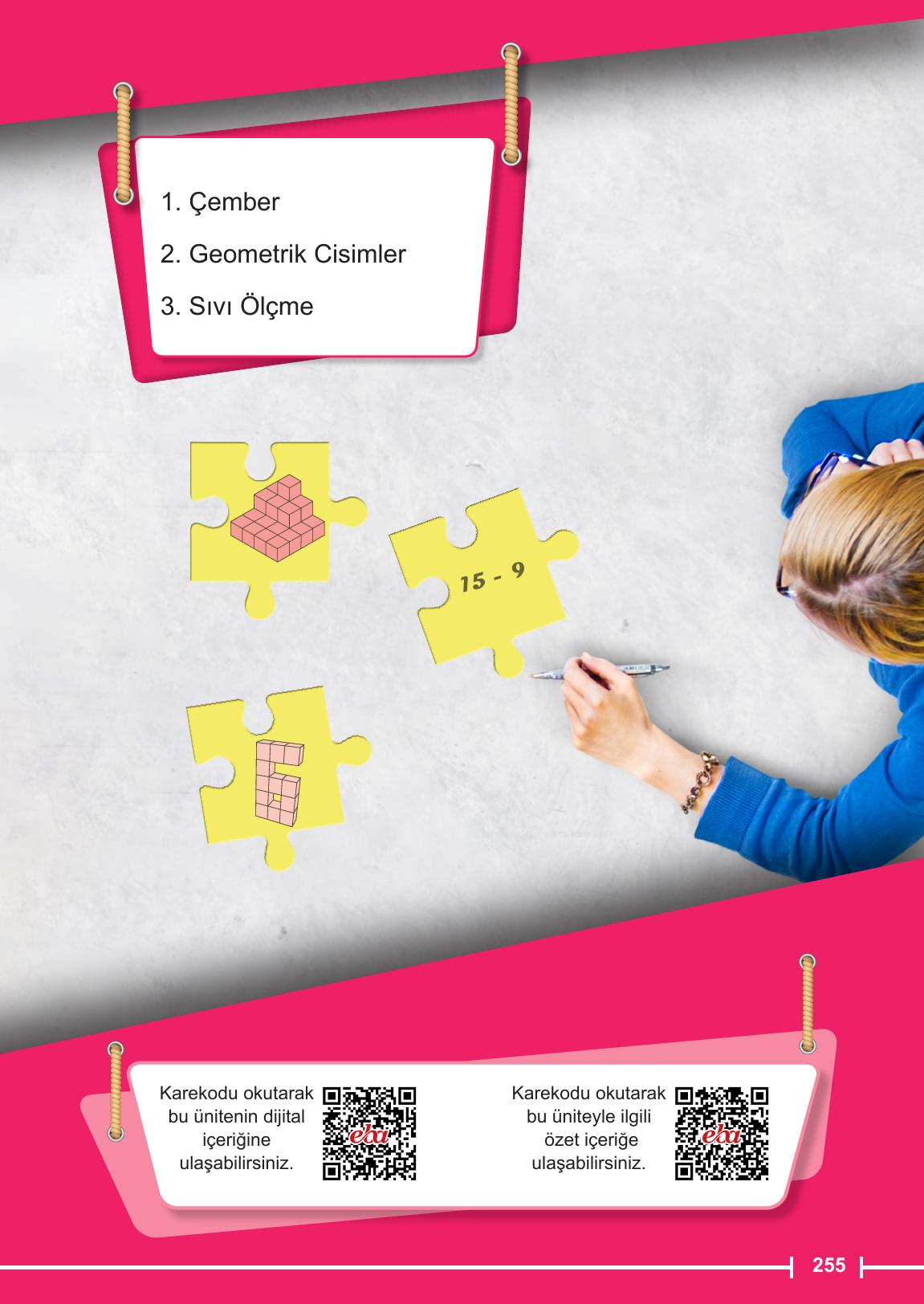 6. Sınıf Meb Yayınları Matematik Ders Kitabı Sayfa 255 Cevapları 6. Sınıf Meb Yayınları Matematik Ders Kitabı Sayfa 255 Cevapları