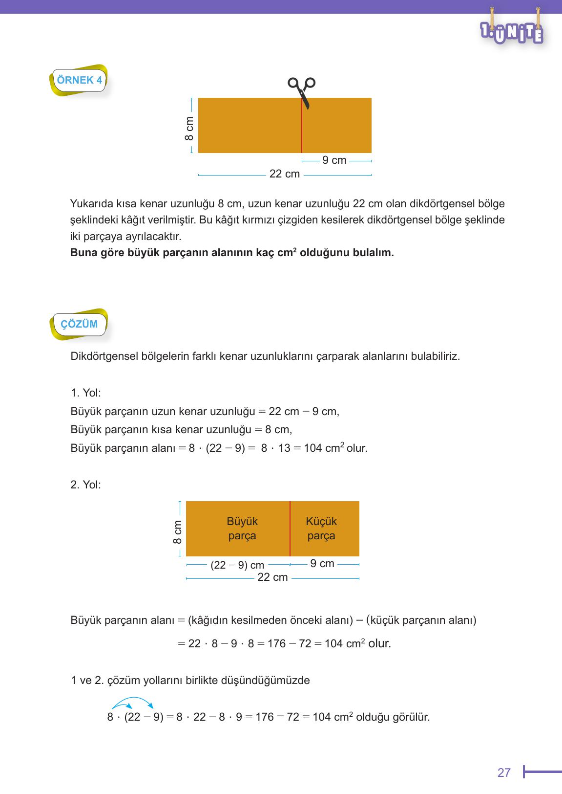 6. Sınıf Meb Yayınları Matematik Ders Kitabı Sayfa 27 Cevapları