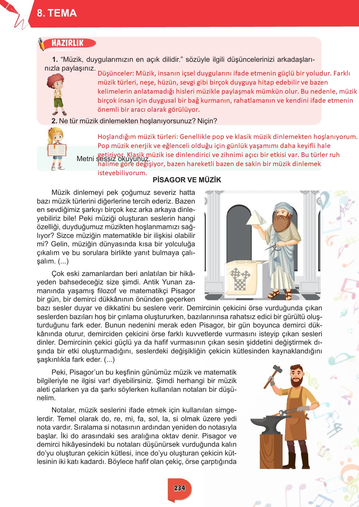 6. Sınıf Meb Yayınları Türkçe Ders Kitabı Sayfa 234 Cevapları 6. Sınıf Meb Yayınları Türkçe Ders Kitabı Sayfa 234 Cevapları